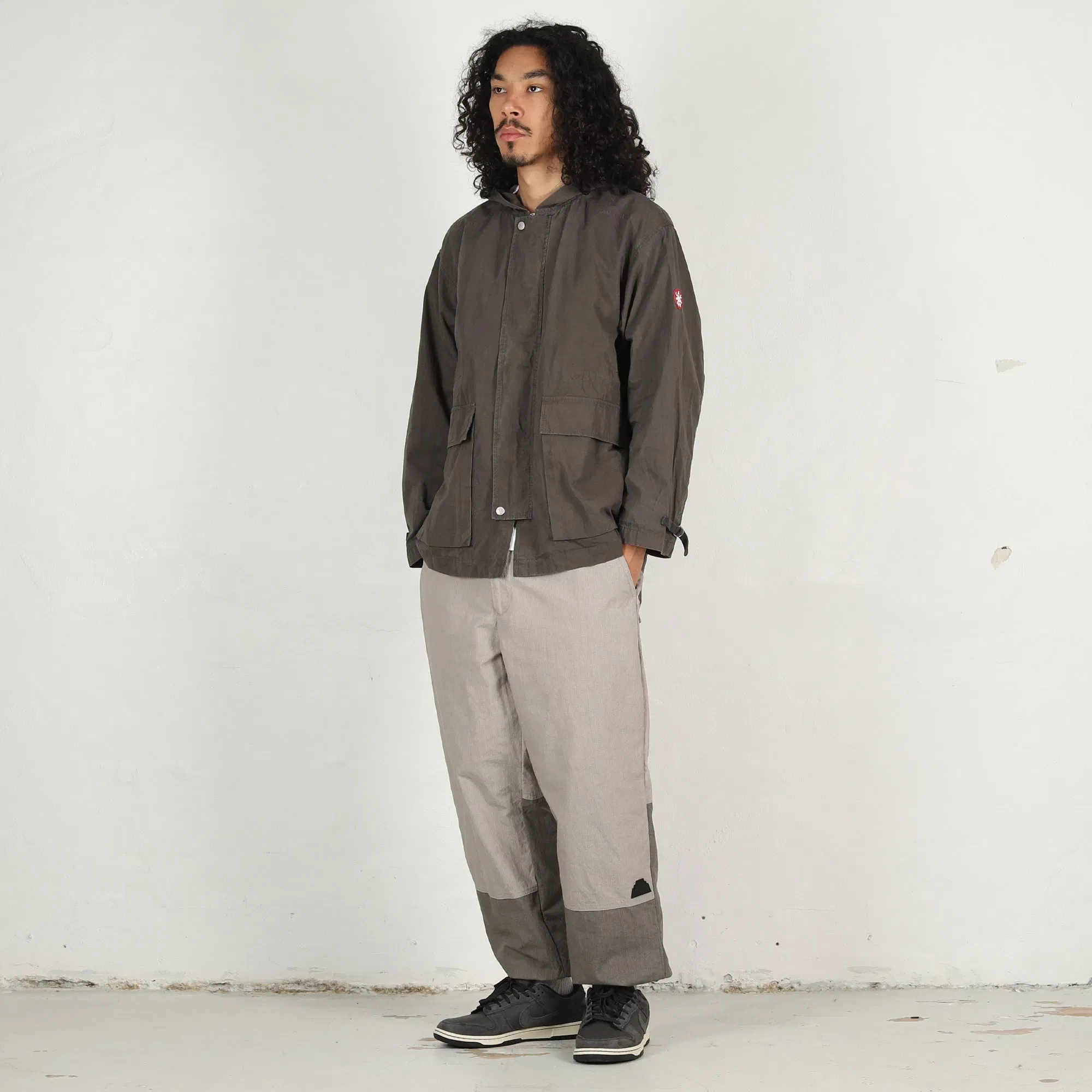 Cav Empt Cotton Hood Jacket - Charcoal
