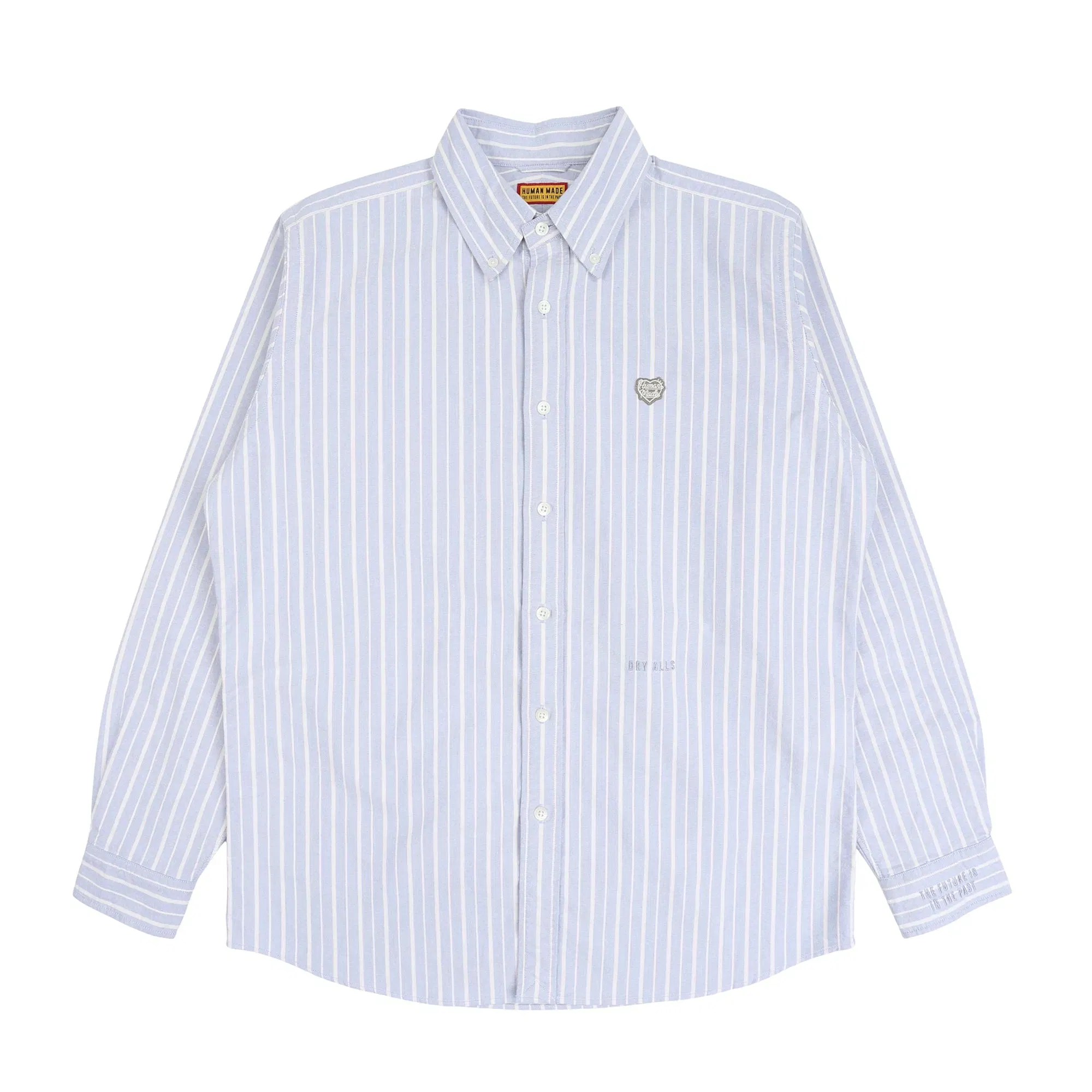 Human Made Stripe OX B.D Shirt - Blue