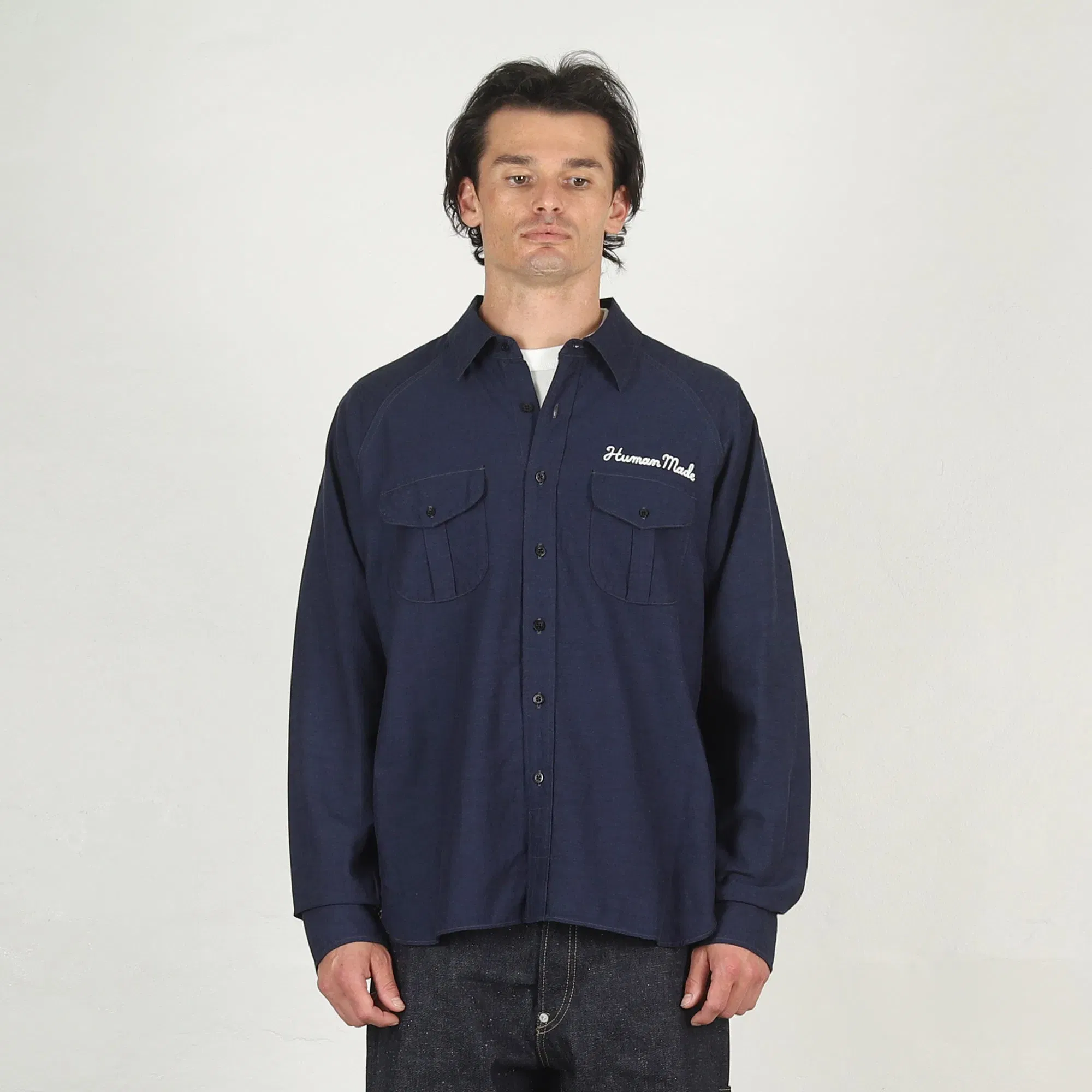 Human Made Work Shirt - Navy
