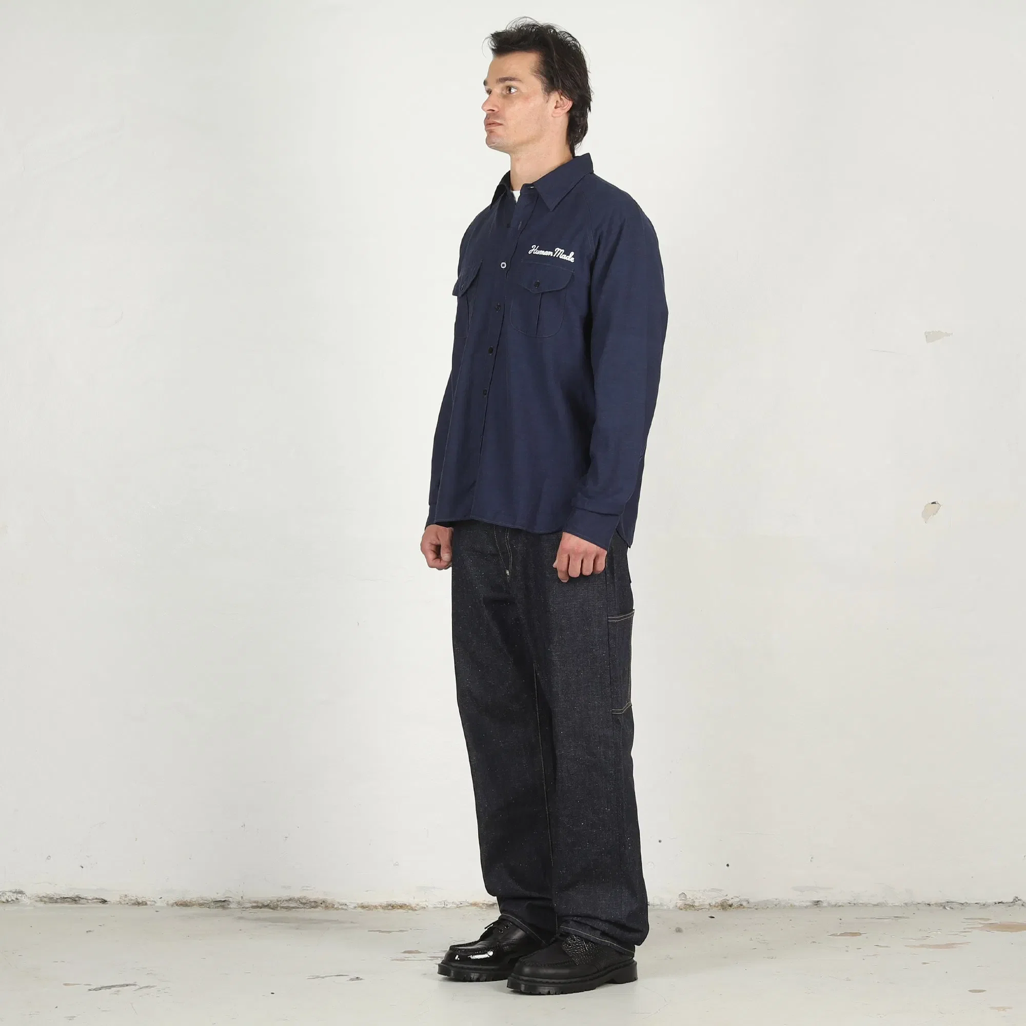 Human Made Work Shirt - Navy