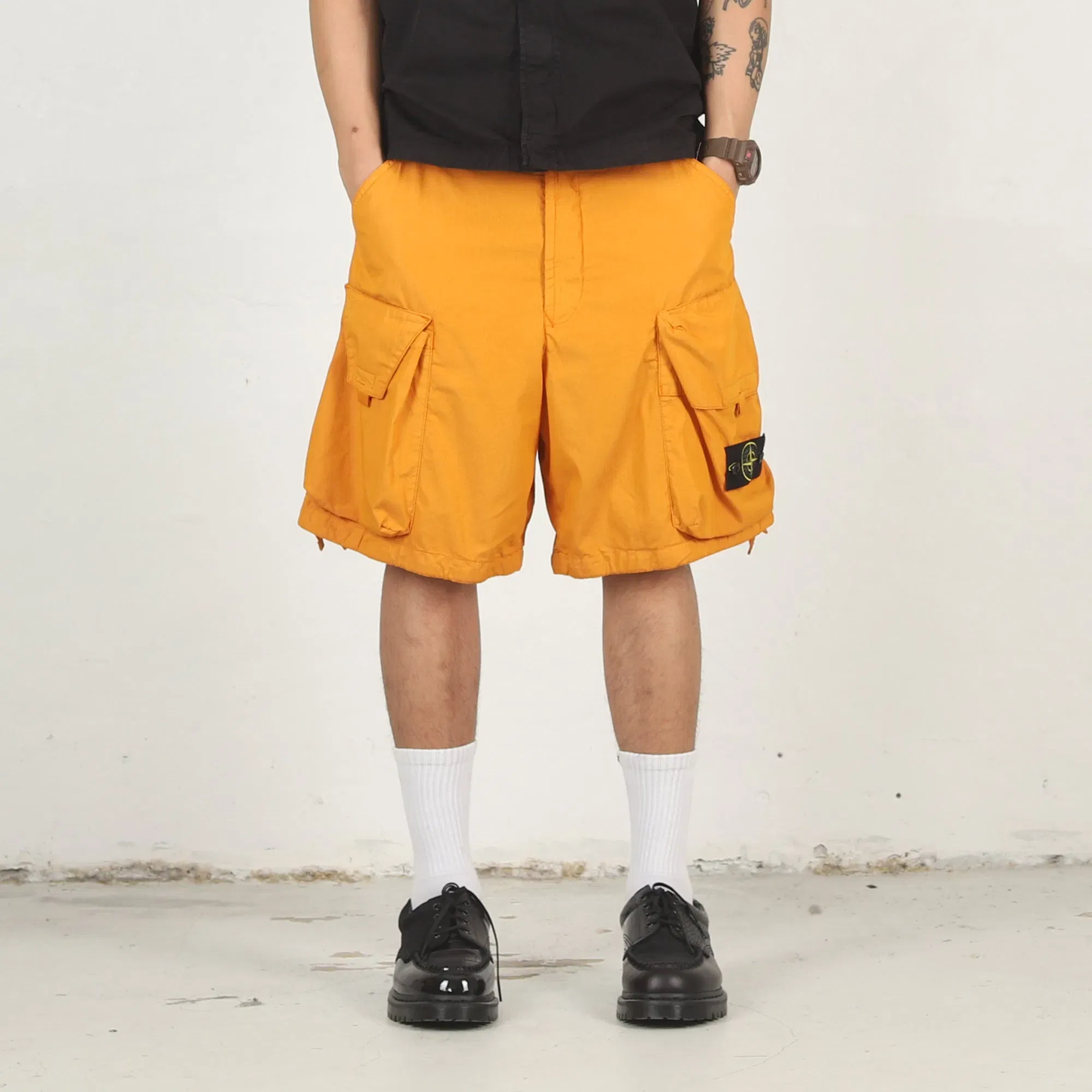 Stone Island L100009 Shorts - Mandarino