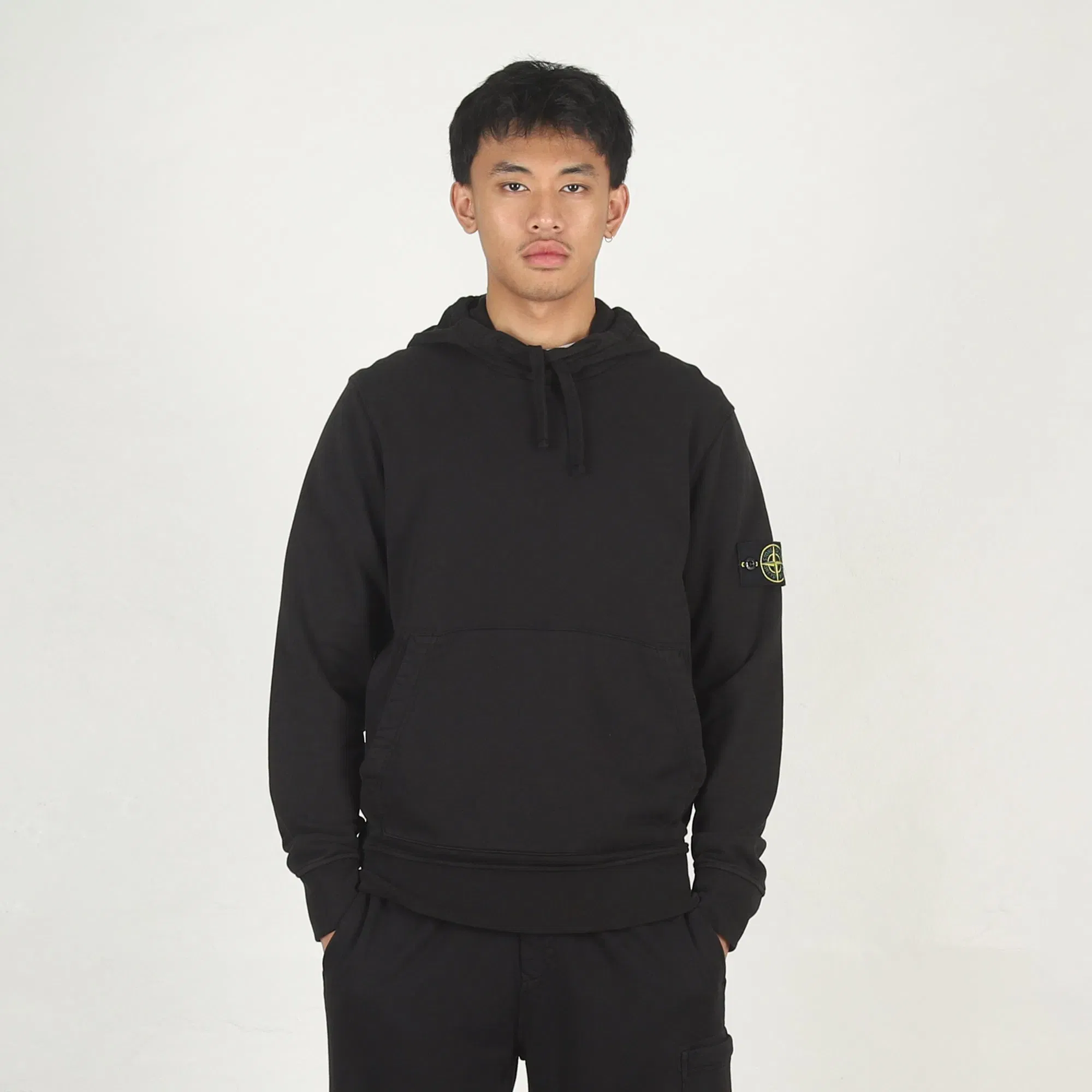 Stone Island 6100062 Hoodie - Black