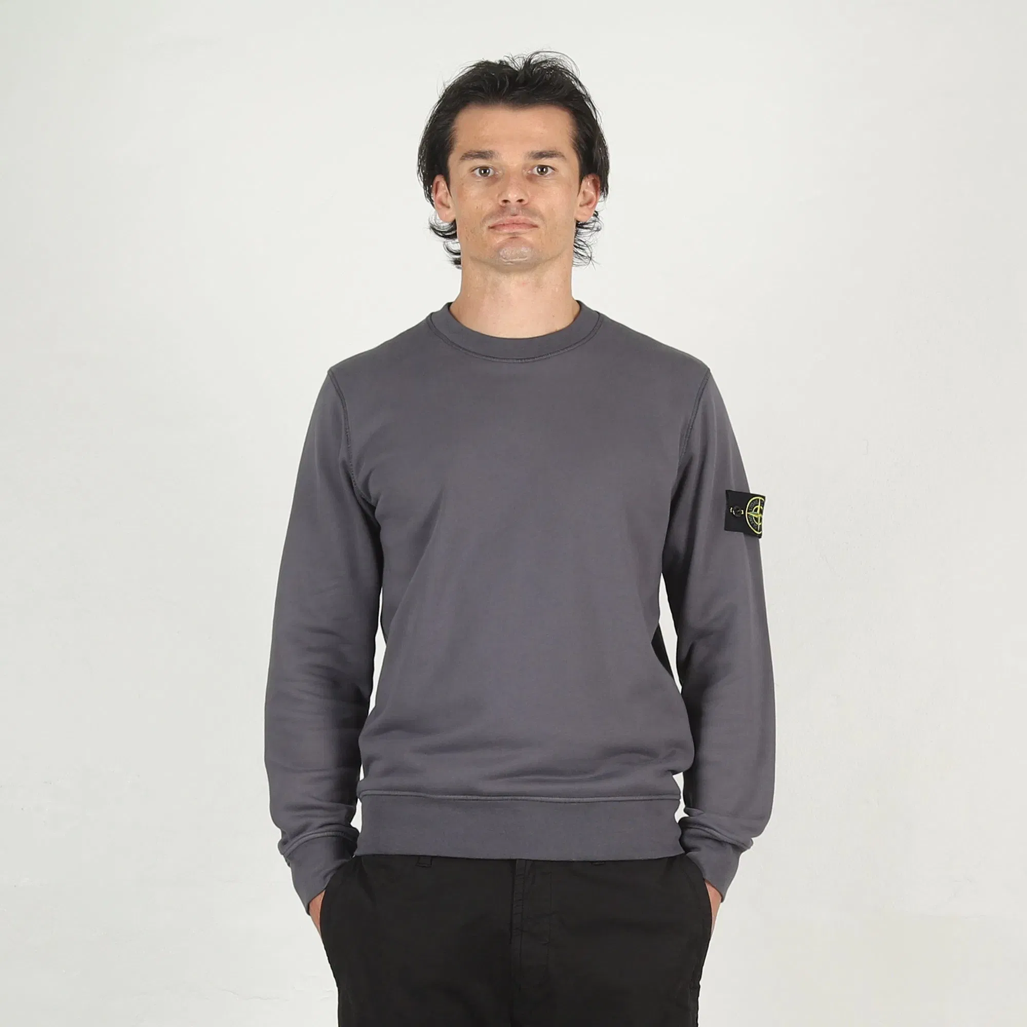 Stone Island 6100060 Sweatshirt - Blue Grey