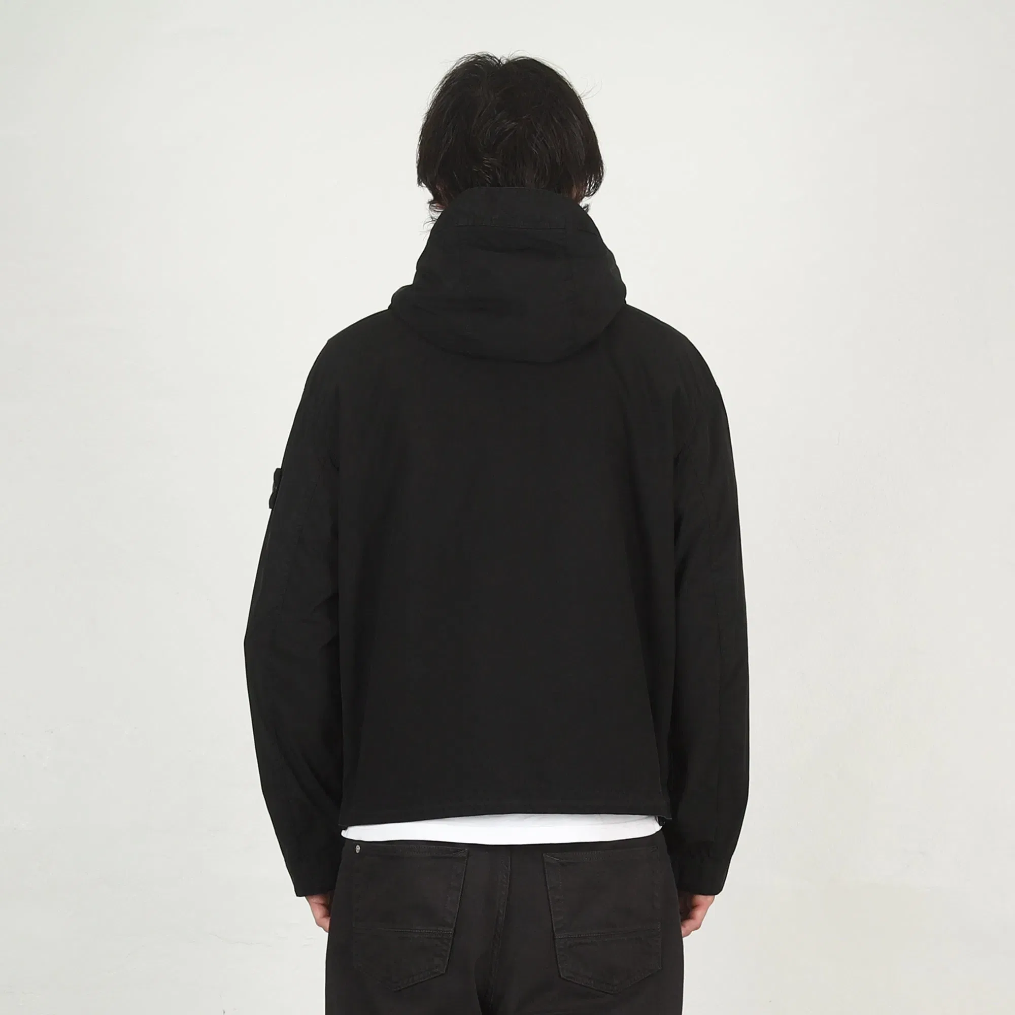 Stone Island 4100052 Short Parka - Black