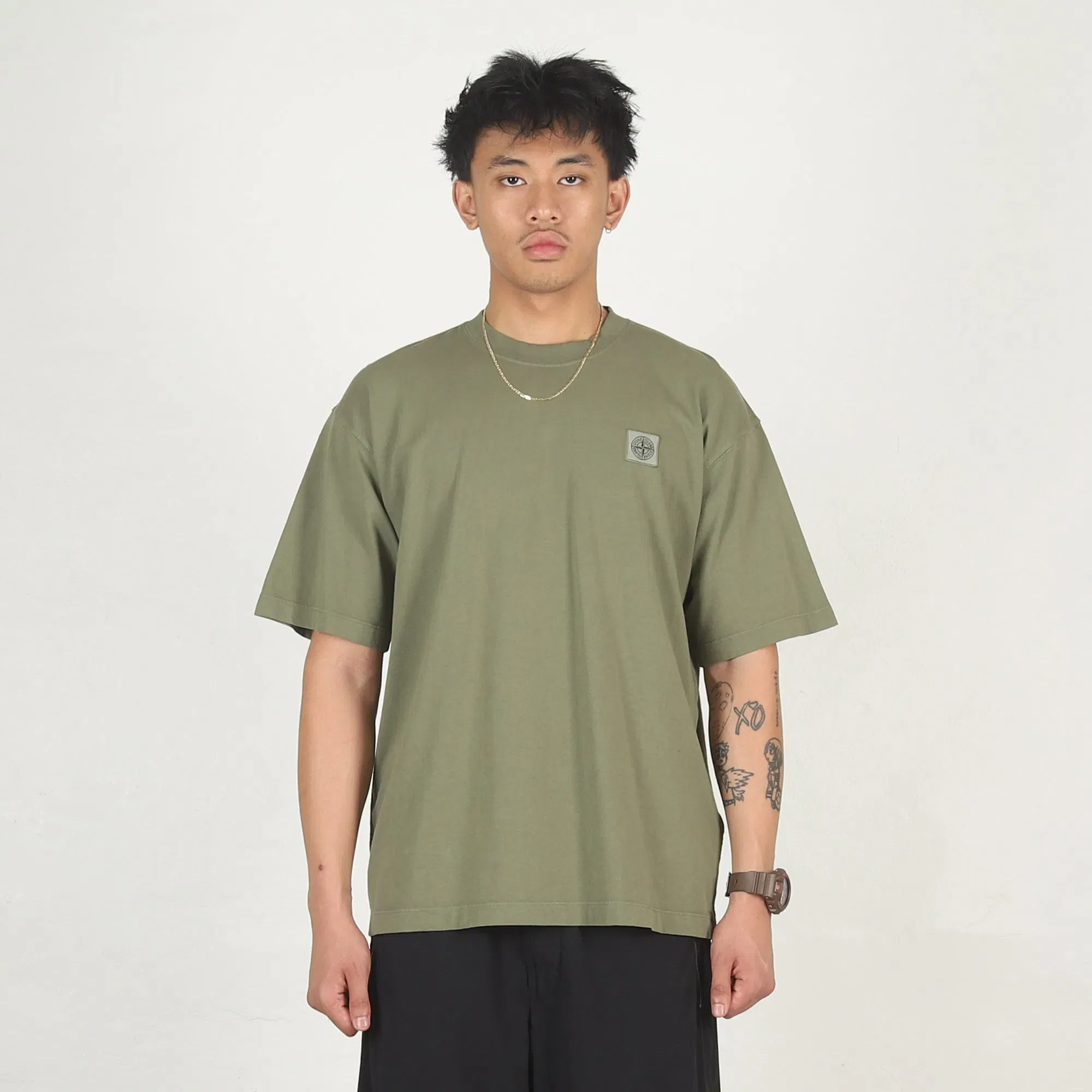 Stone Island 2100030 SS T-Shirt - Military Green
