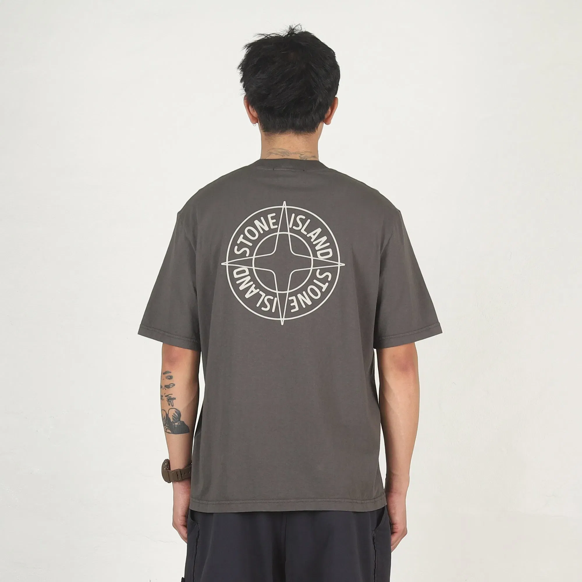 Stone Island 2100001 SS T-Shirt - Charcoal