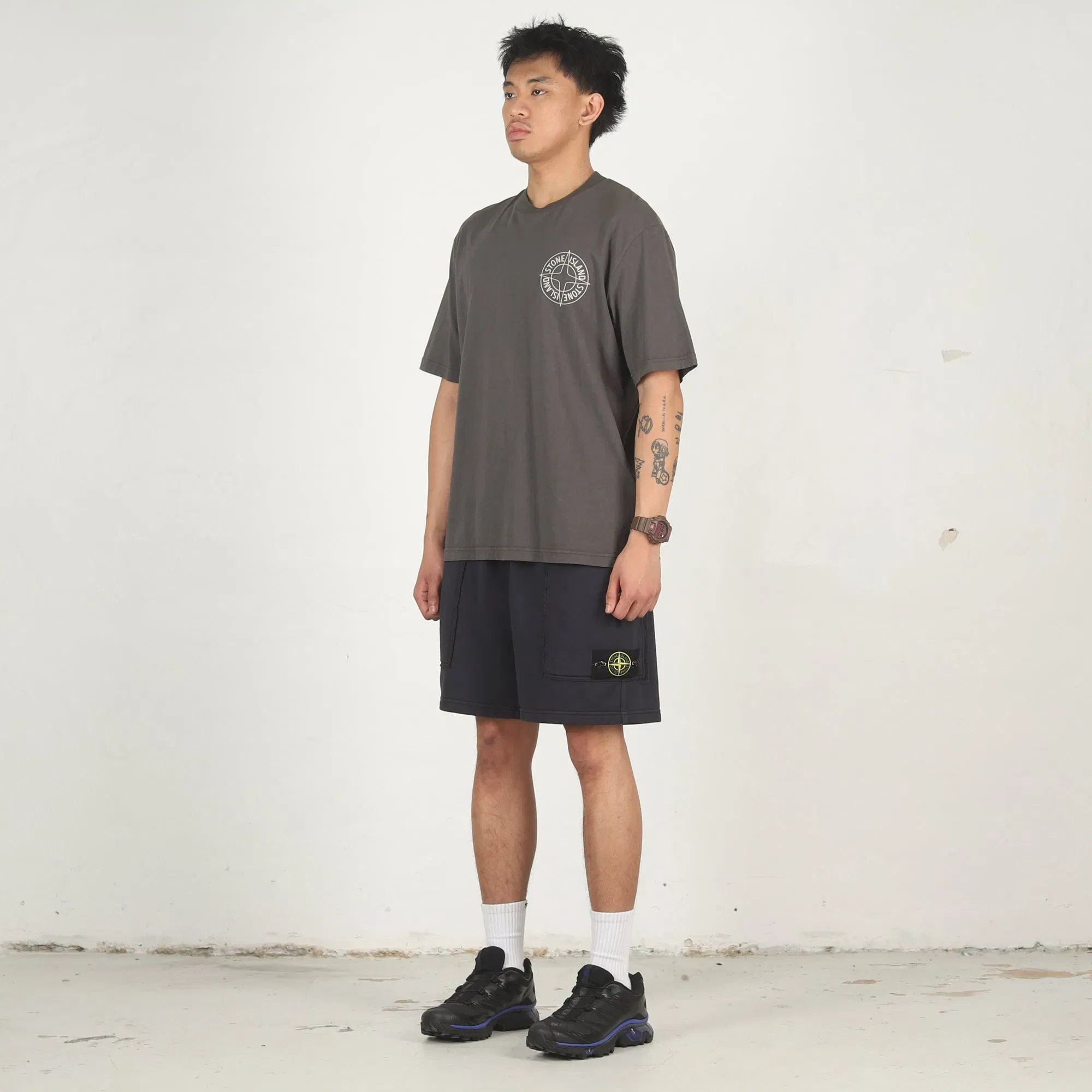 Stone Island 2100001 SS T-Shirt - Charcoal