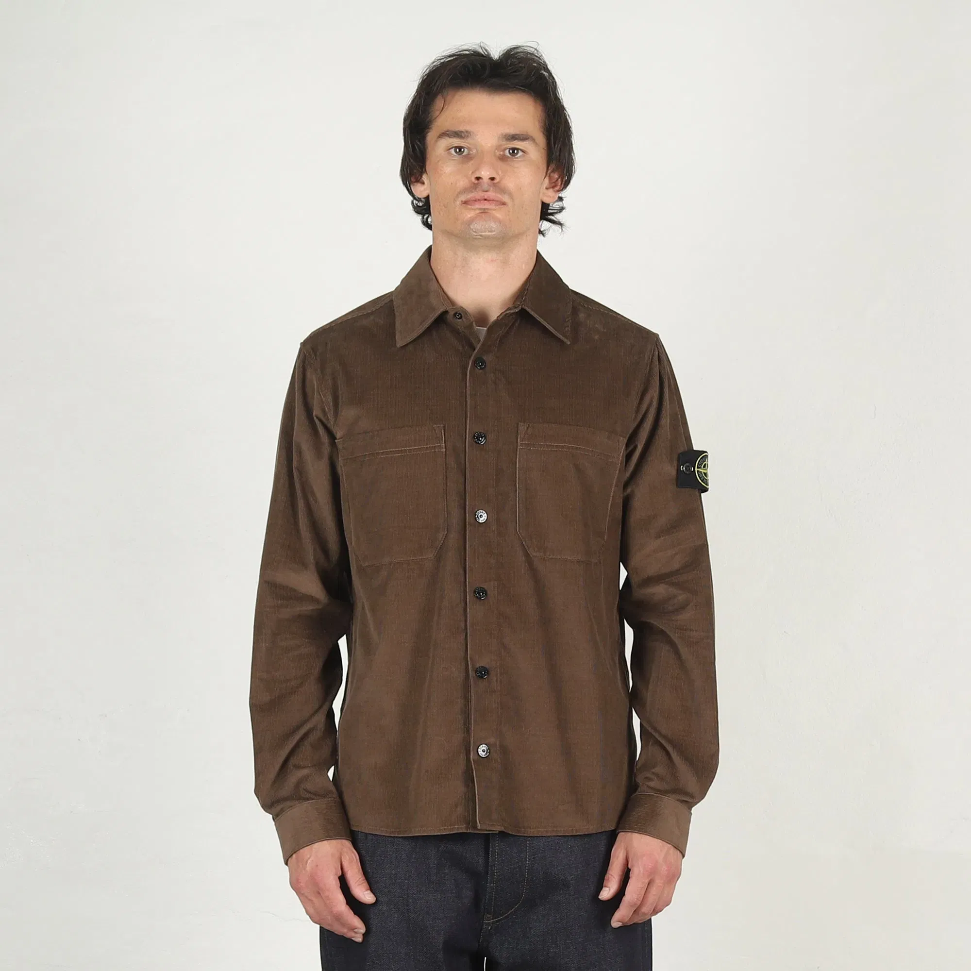 Stone Island 1200040 Shirt - Shadow Brown