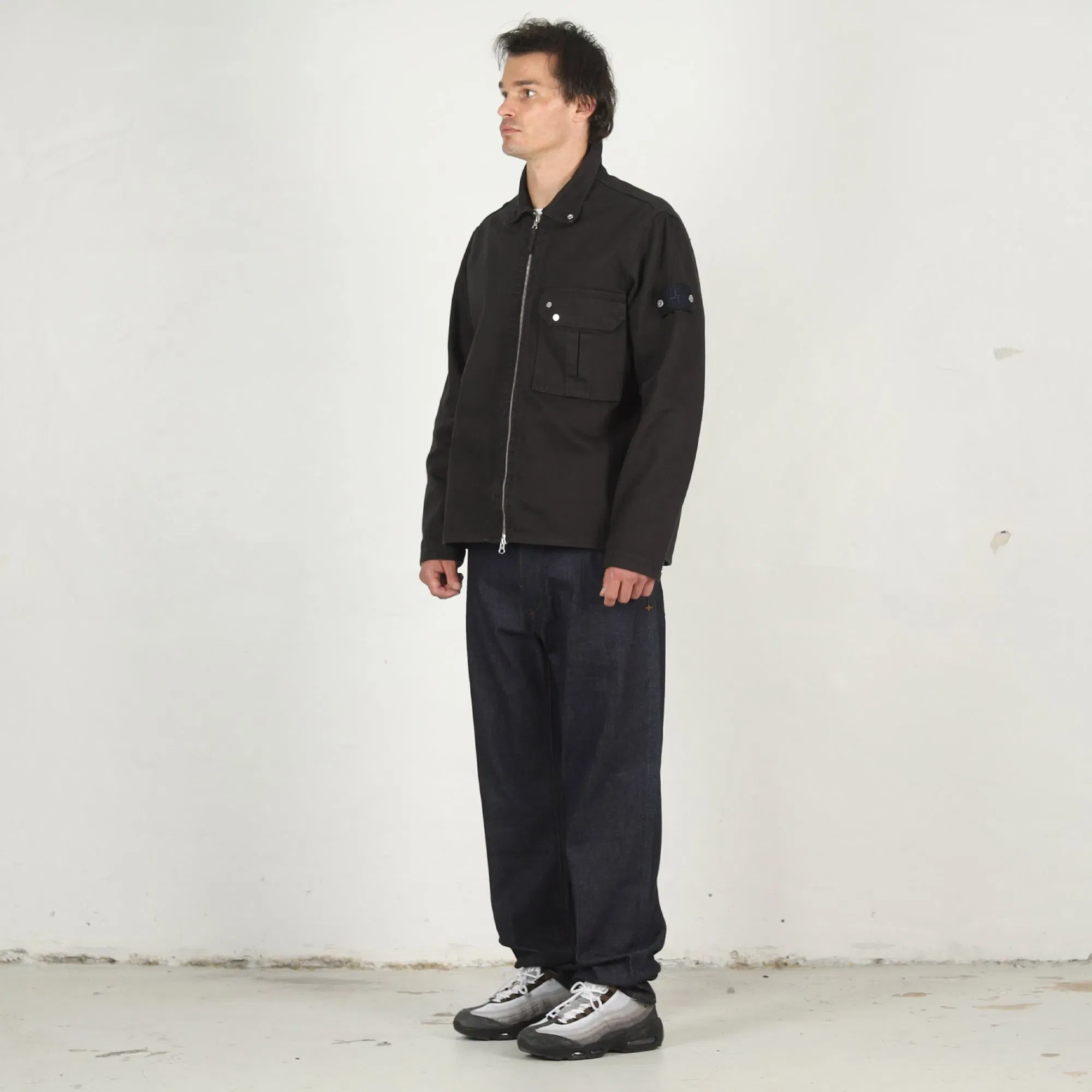 Stone Island J100005 Trousers - Blue Raw