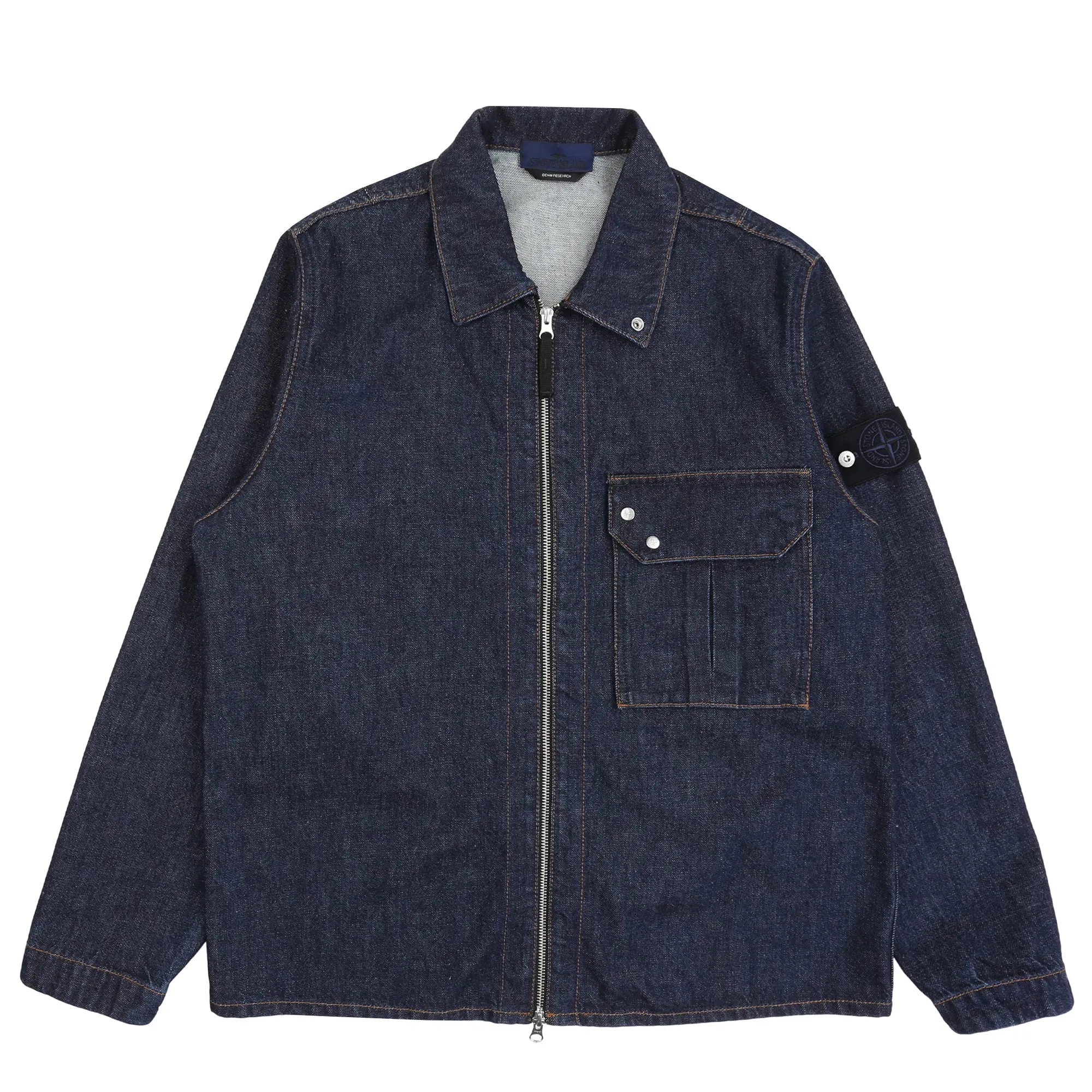 Stone Island 1200002 Shirt - Blue Rinse