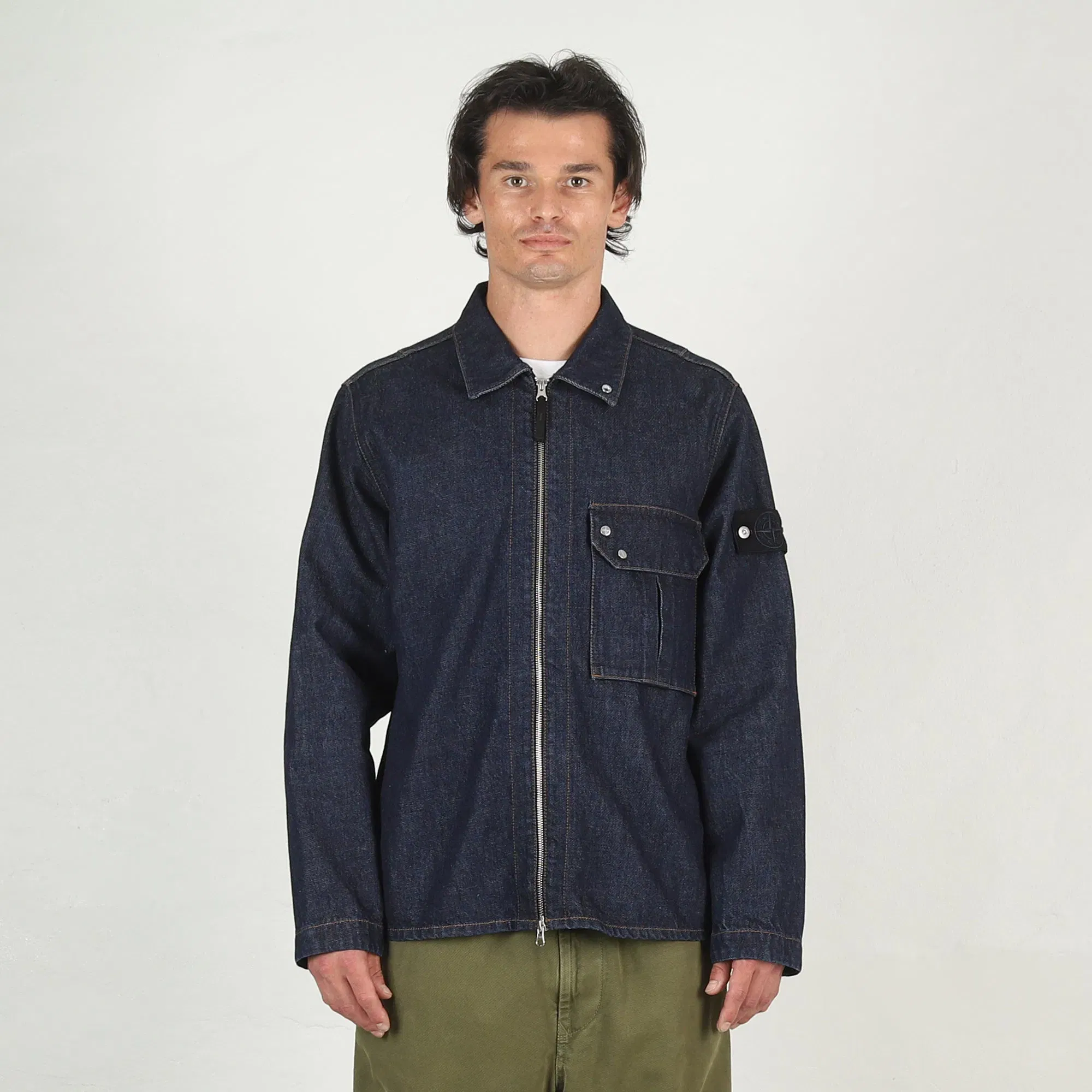 Stone Island 1200002 Shirt - Blue Rinse