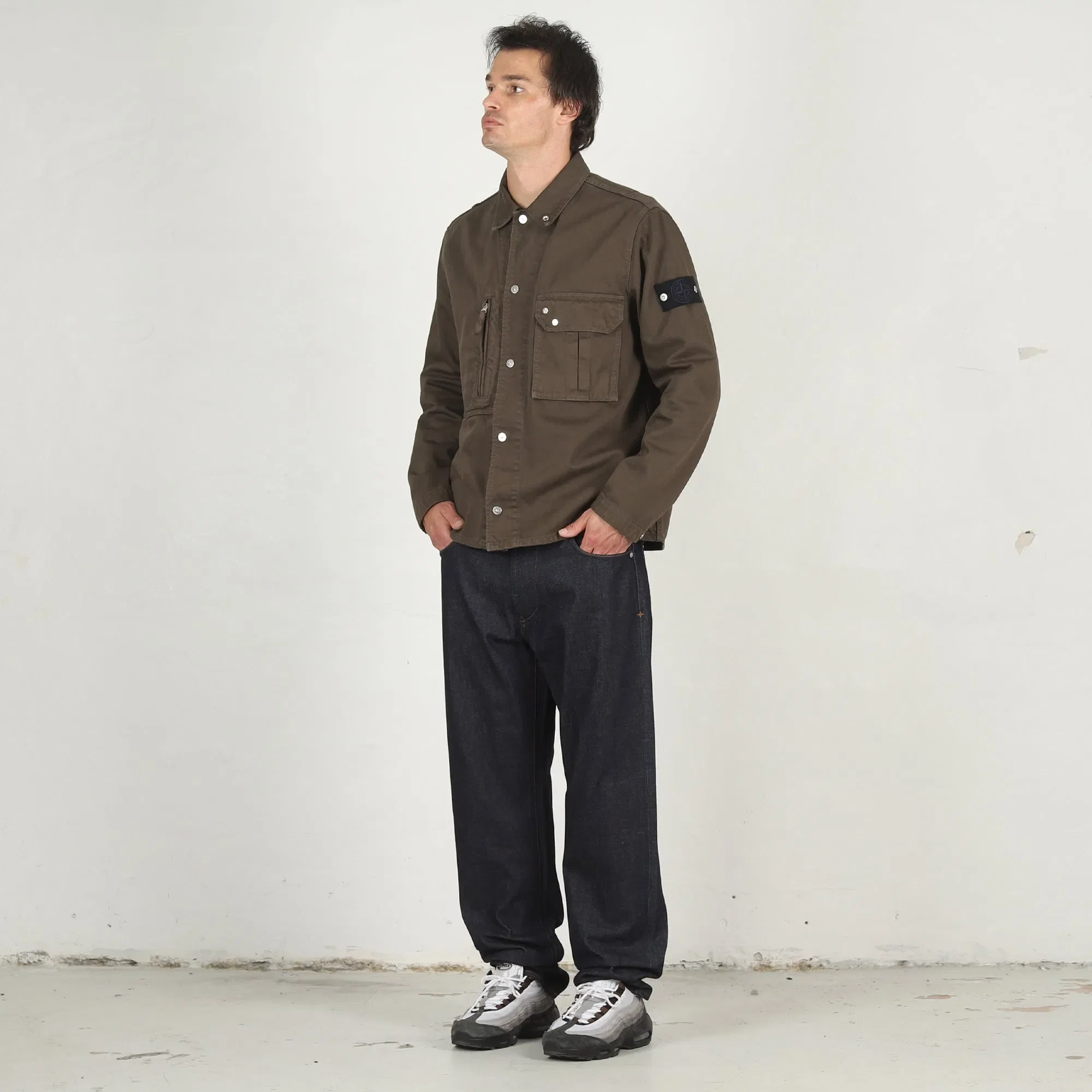 Stone Island 1200001 Shirt - Shadow Brown