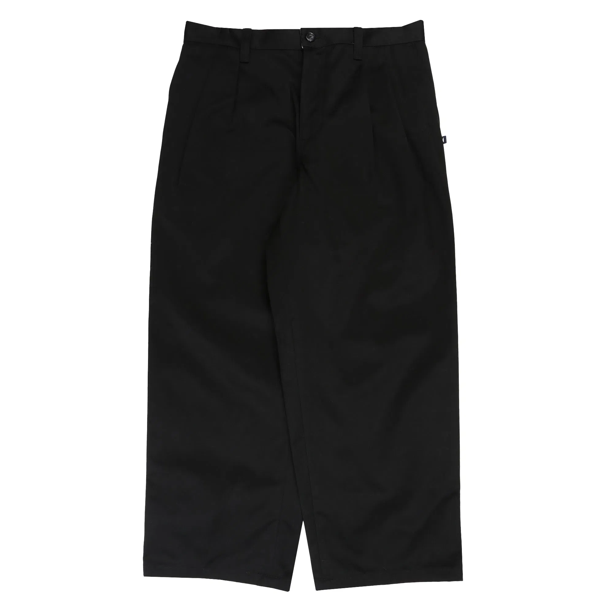 Descendant SF Twill Wide Trousers - Black