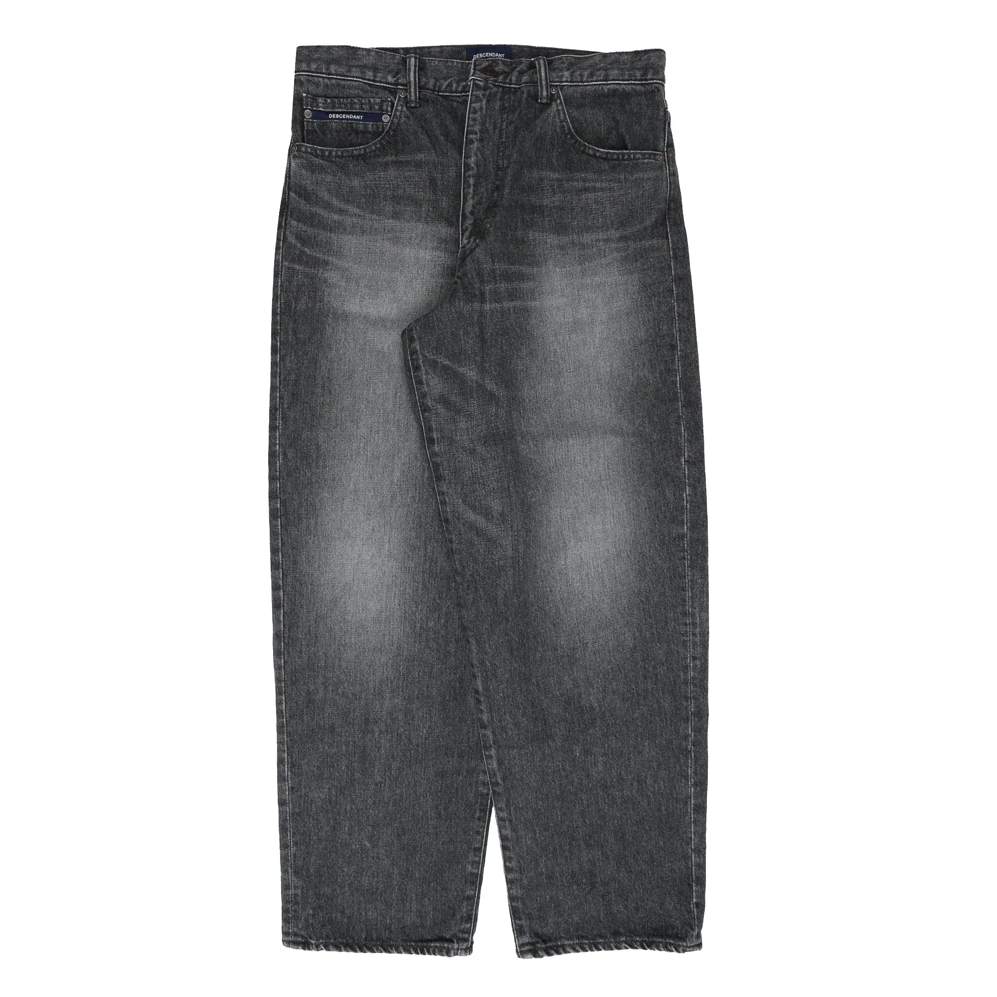 Descendant 1995 Denim Trousers Baggy - Black