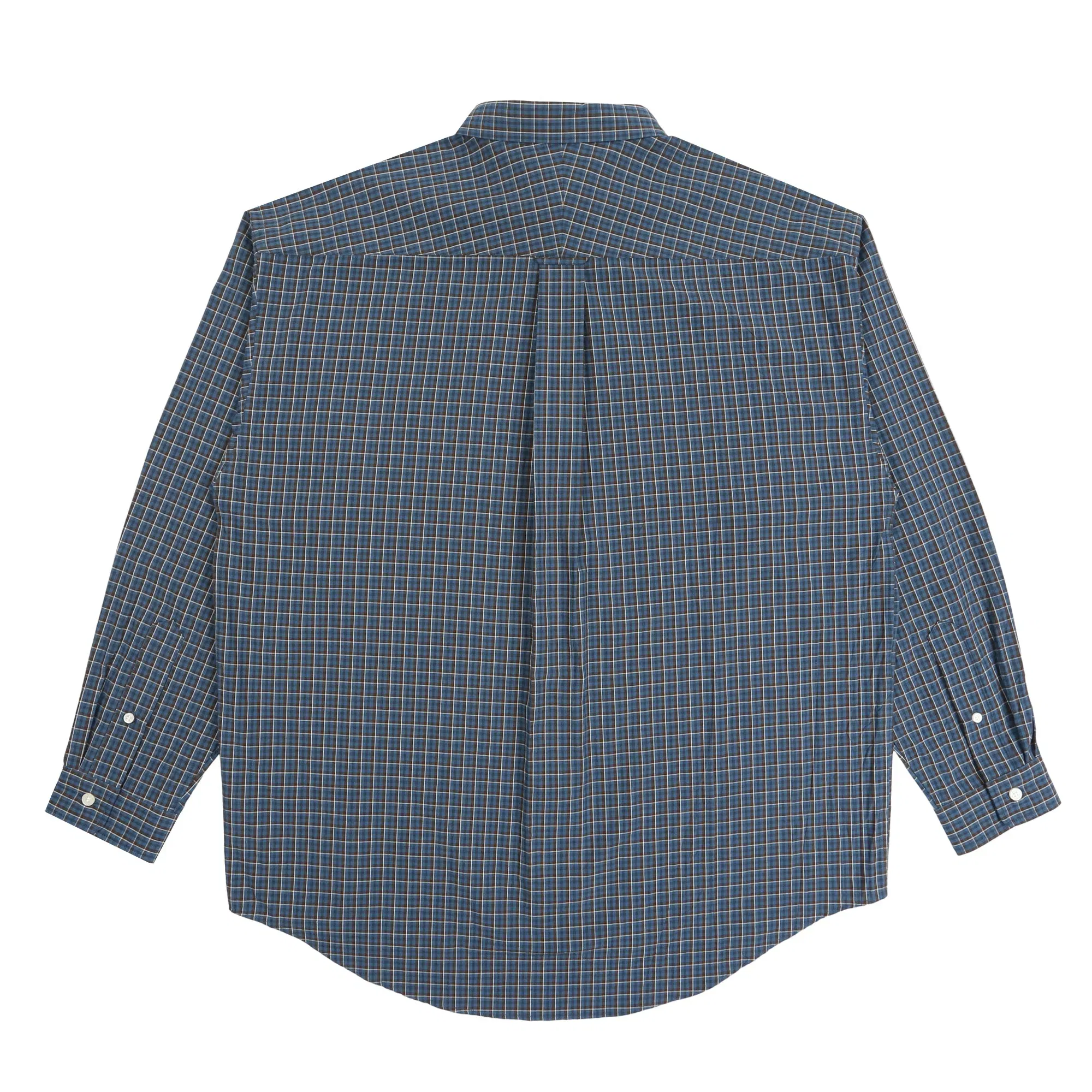 Descendant Kennedy's Plaid LS Shirt - Navy
