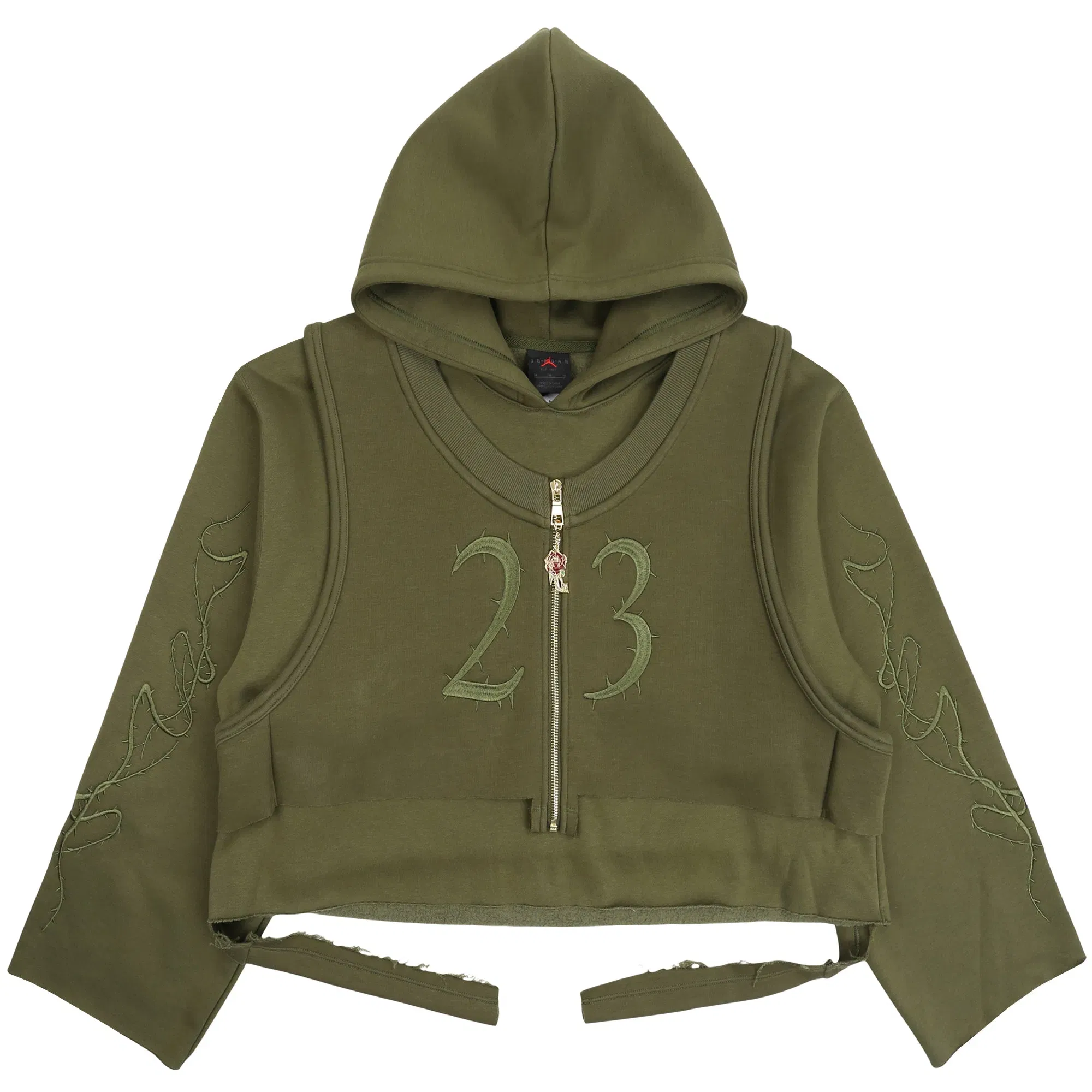 Air Jordan W' Air Jordan x Teyana Taylor Hoodie - Rough Green