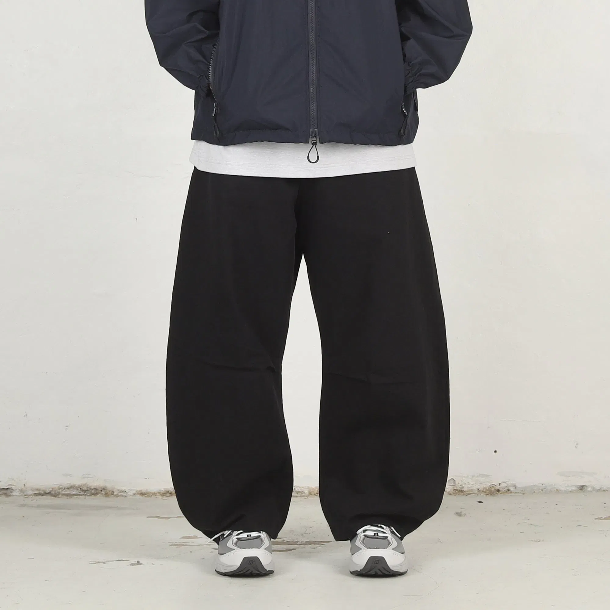 CDG HOMME Denim Garment Washed Pants - Black
