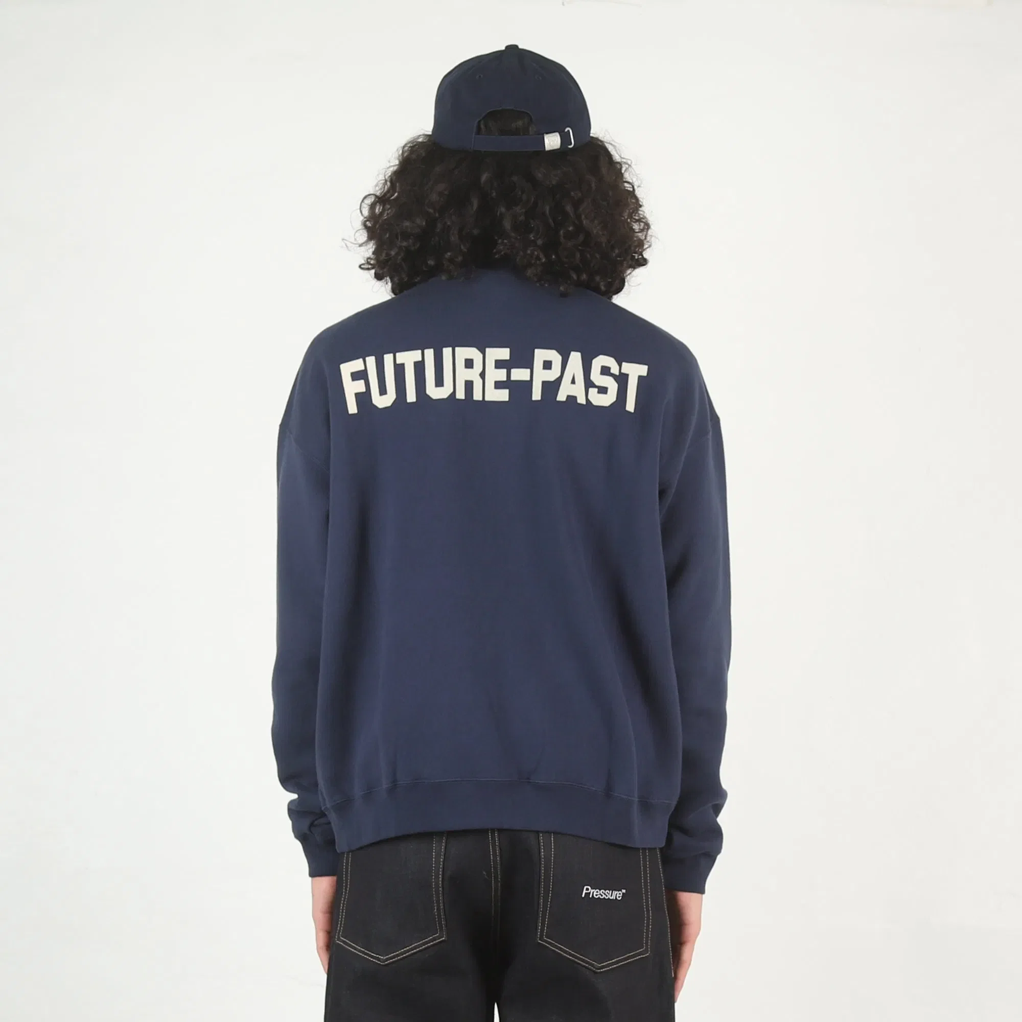 Human Made Wide Sweatshirt - Navy