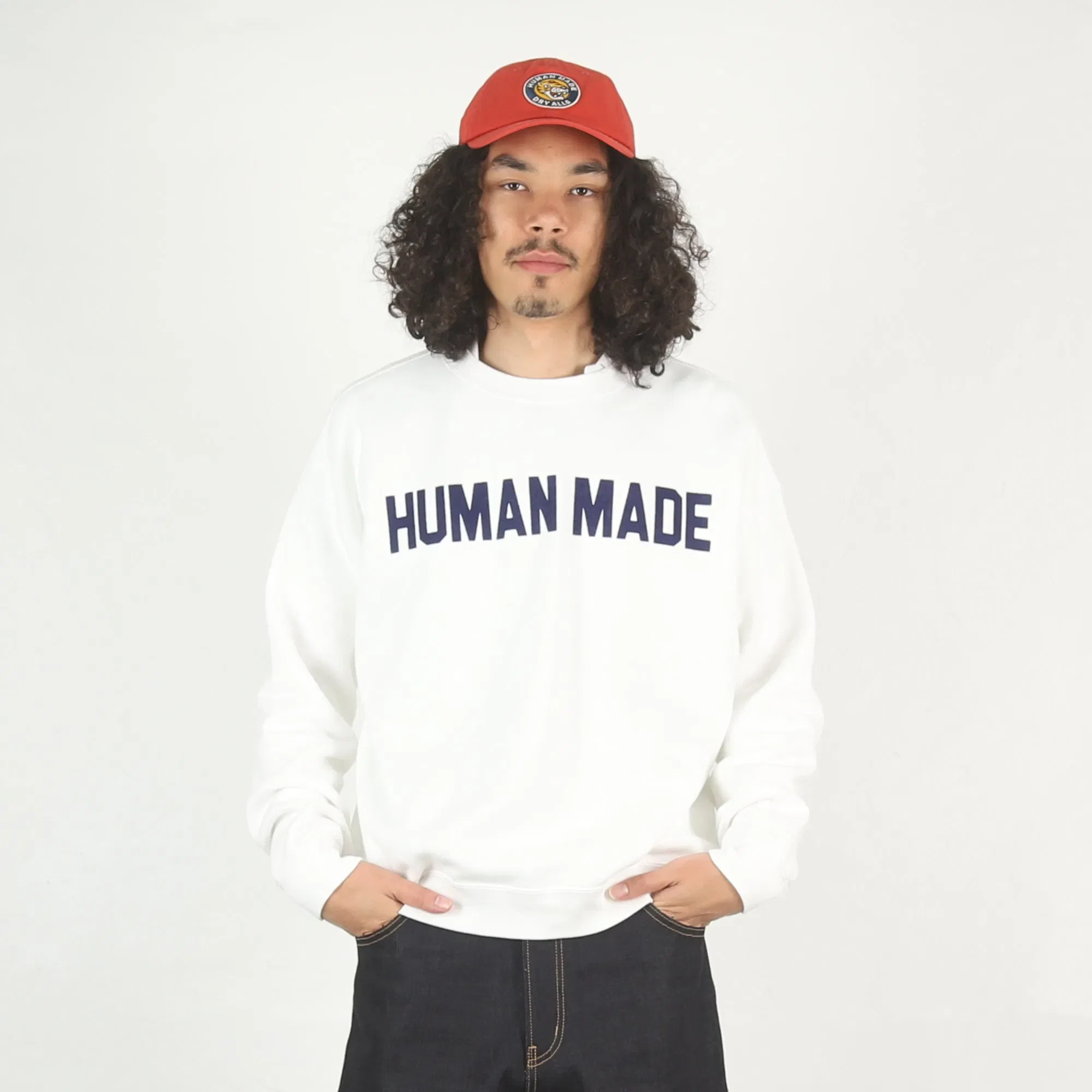 Human Made Wide Sweatshirt - White