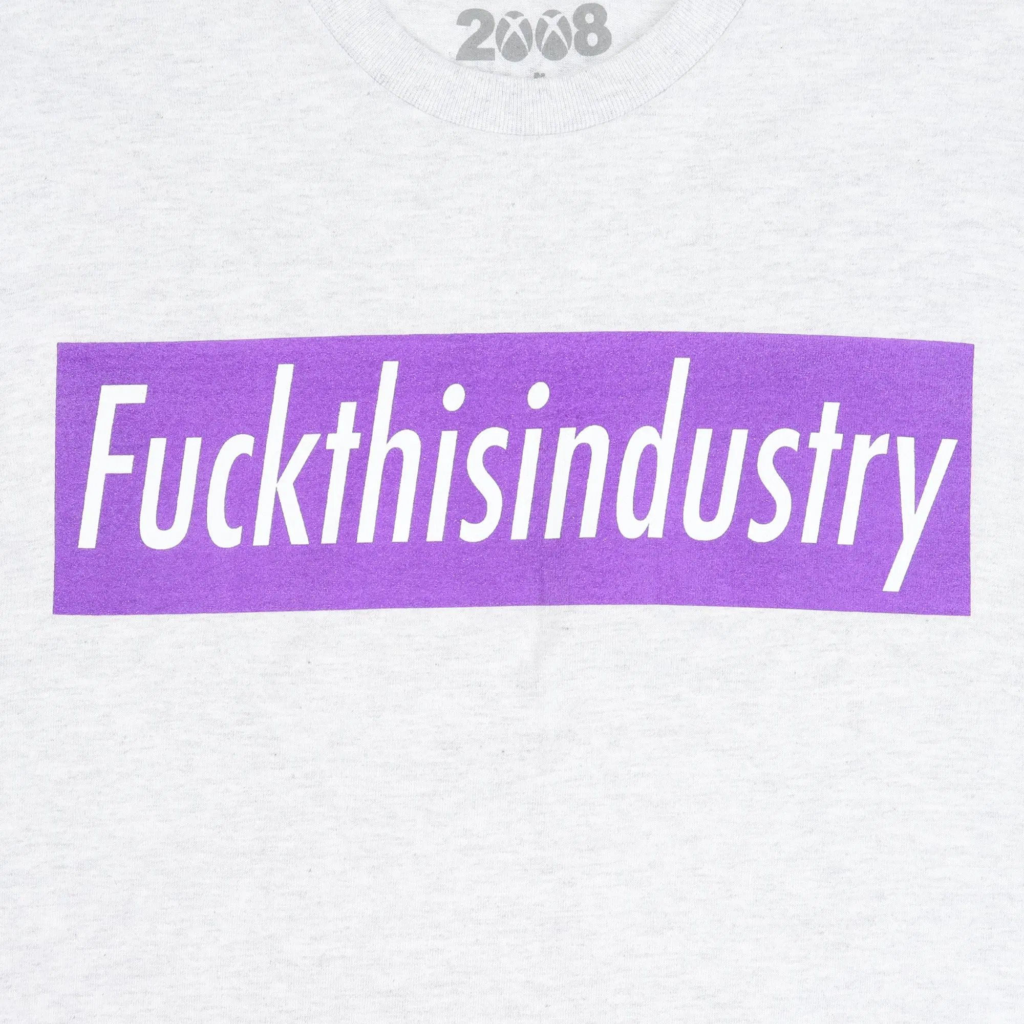 Fuck This Industry Trash Bogo Shirt - Ash Grey