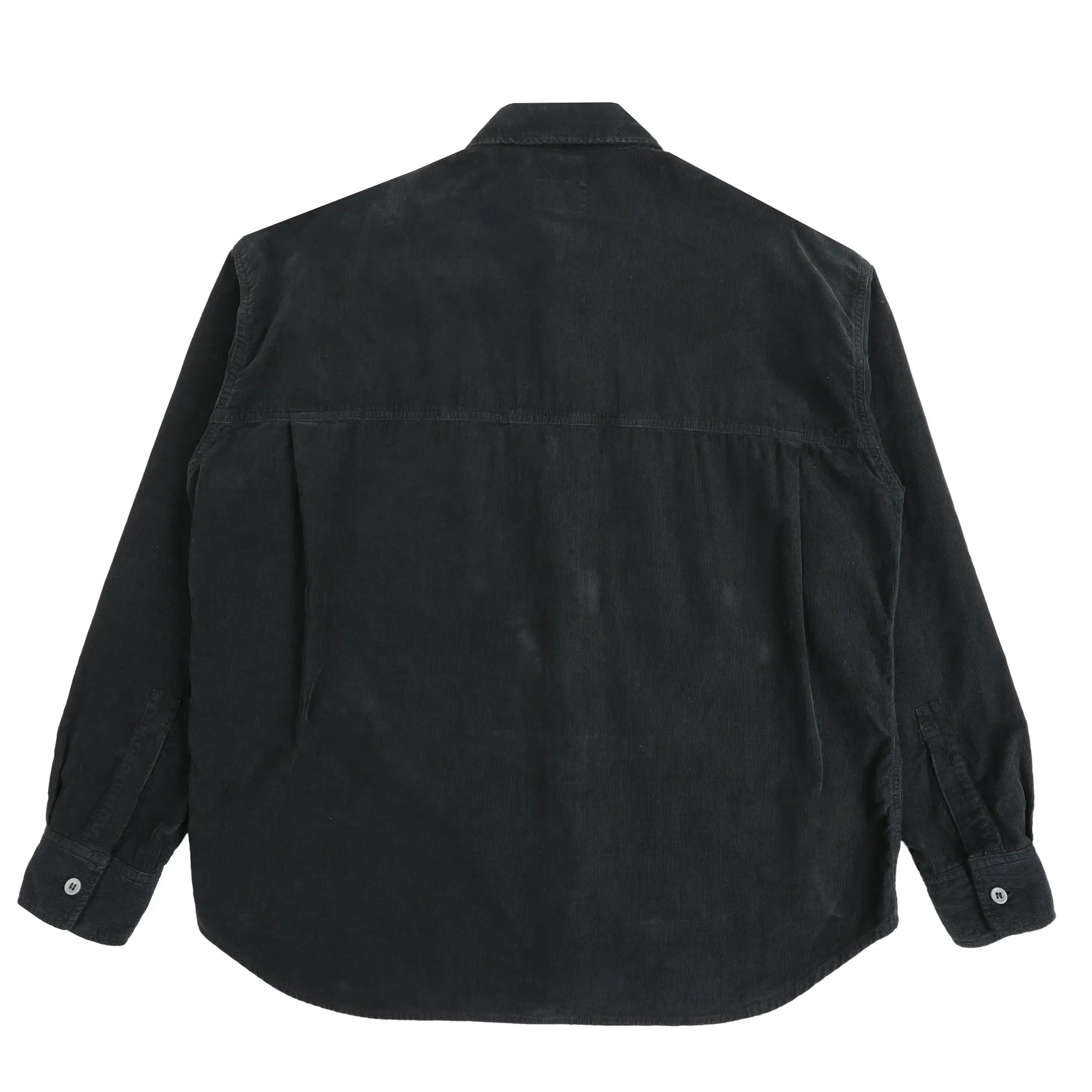 Cav Empt Overdye Cord Design Big Shirt - Charcoal