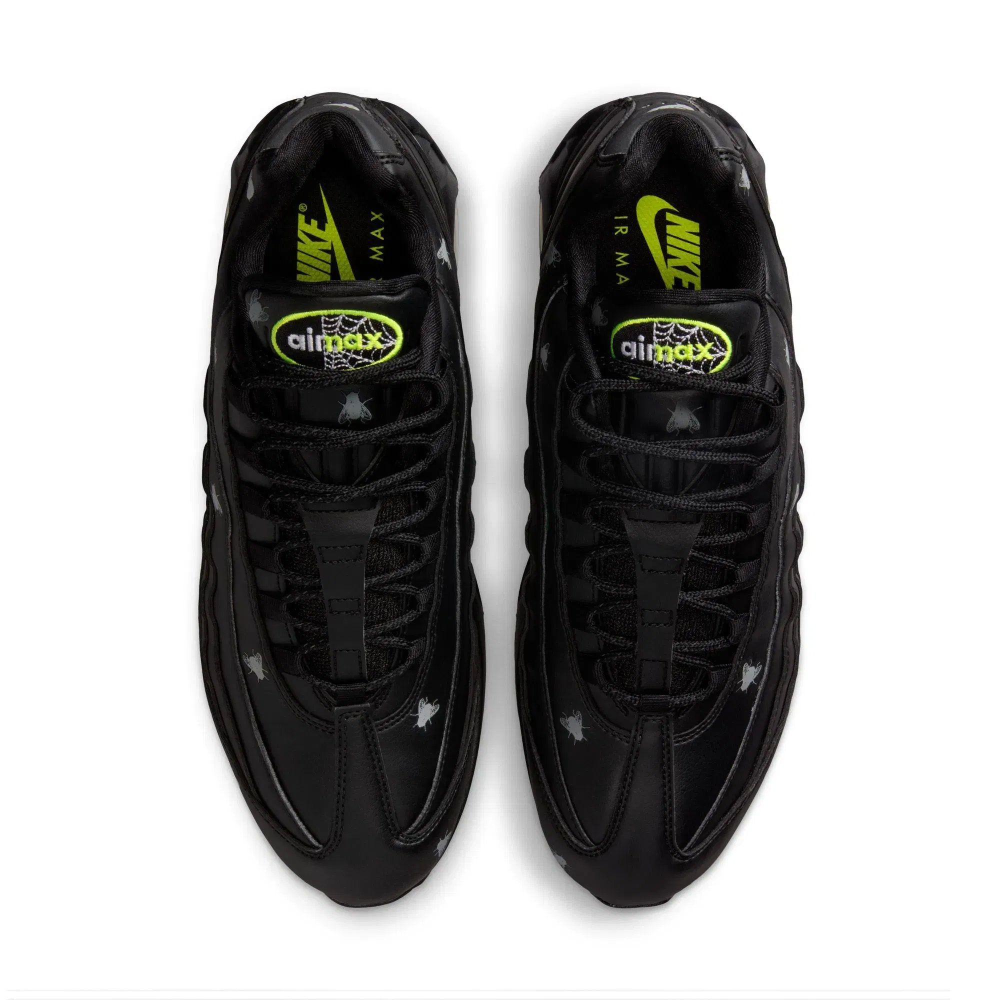 Nike Air Max 95 Premium 'Houseflies' - Black/Neon Yellow