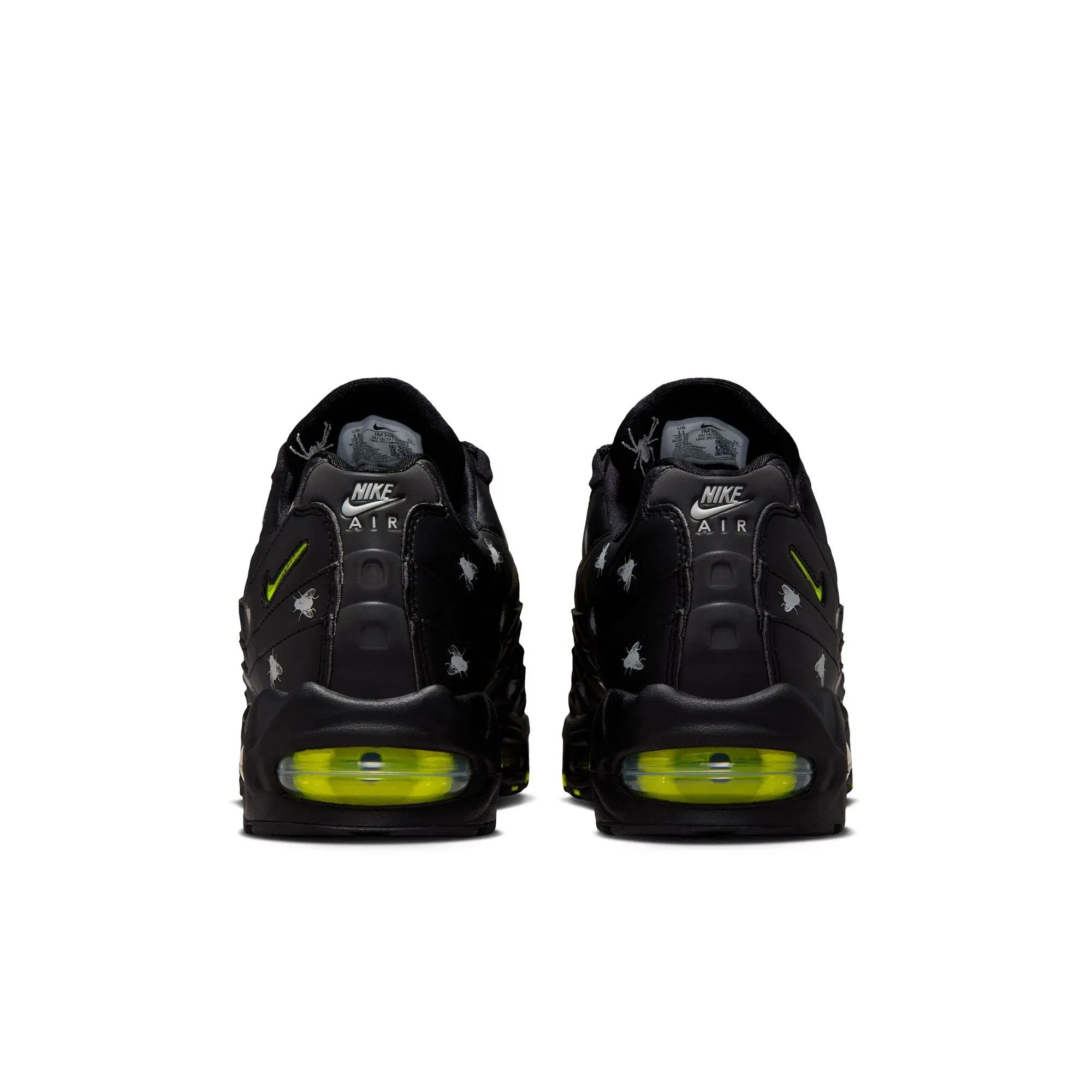 Nike Air Max 95 Premium 'Houseflies' - Black/Neon Yellow