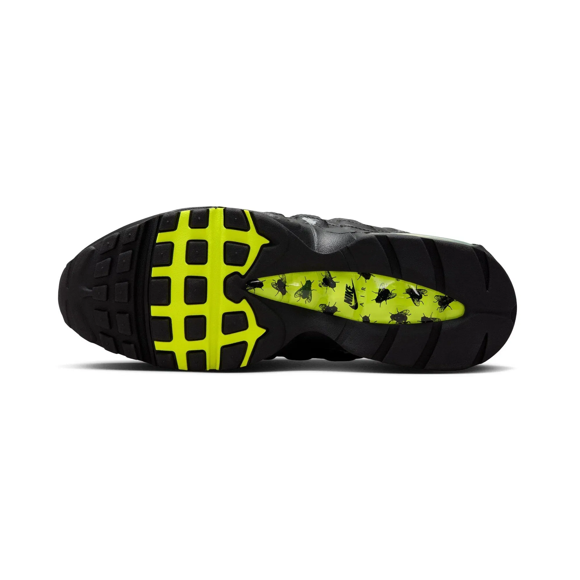 Nike Air Max 95 Premium 'Houseflies' - Black/Neon Yellow