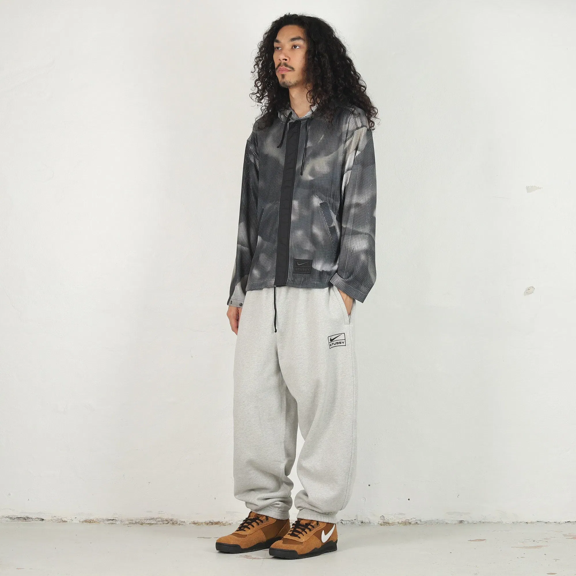 Nike Stüssy x Nike Mesh Hoodie - Multi/Anthracite