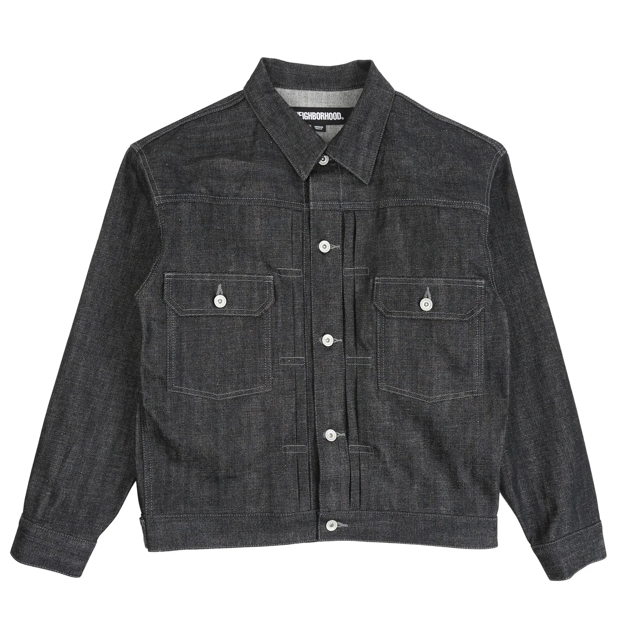 Neighborhood Rigid Denim Type-2 Jacket - Black
