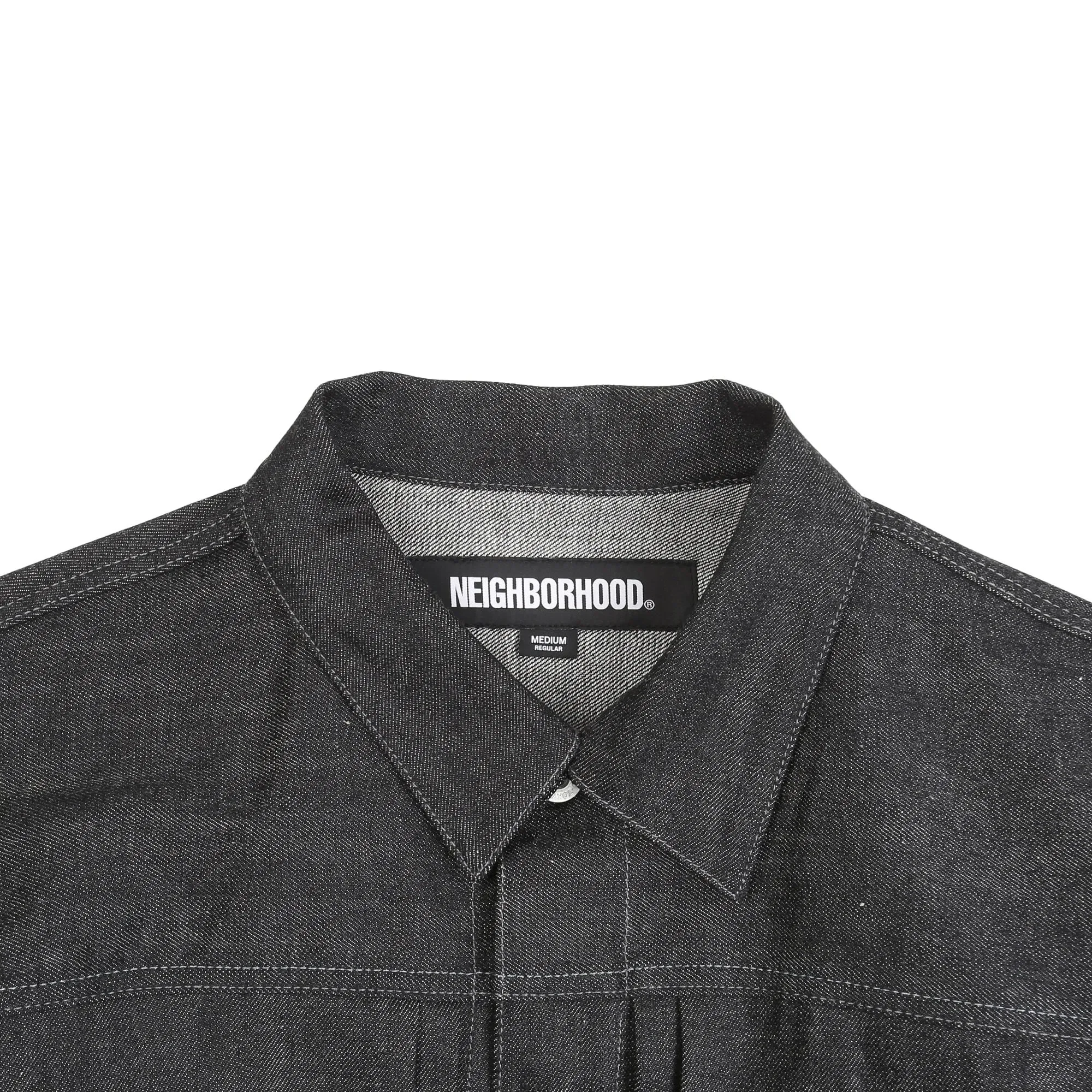 Neighborhood Rigid Denim Type-2 Jacket - Black