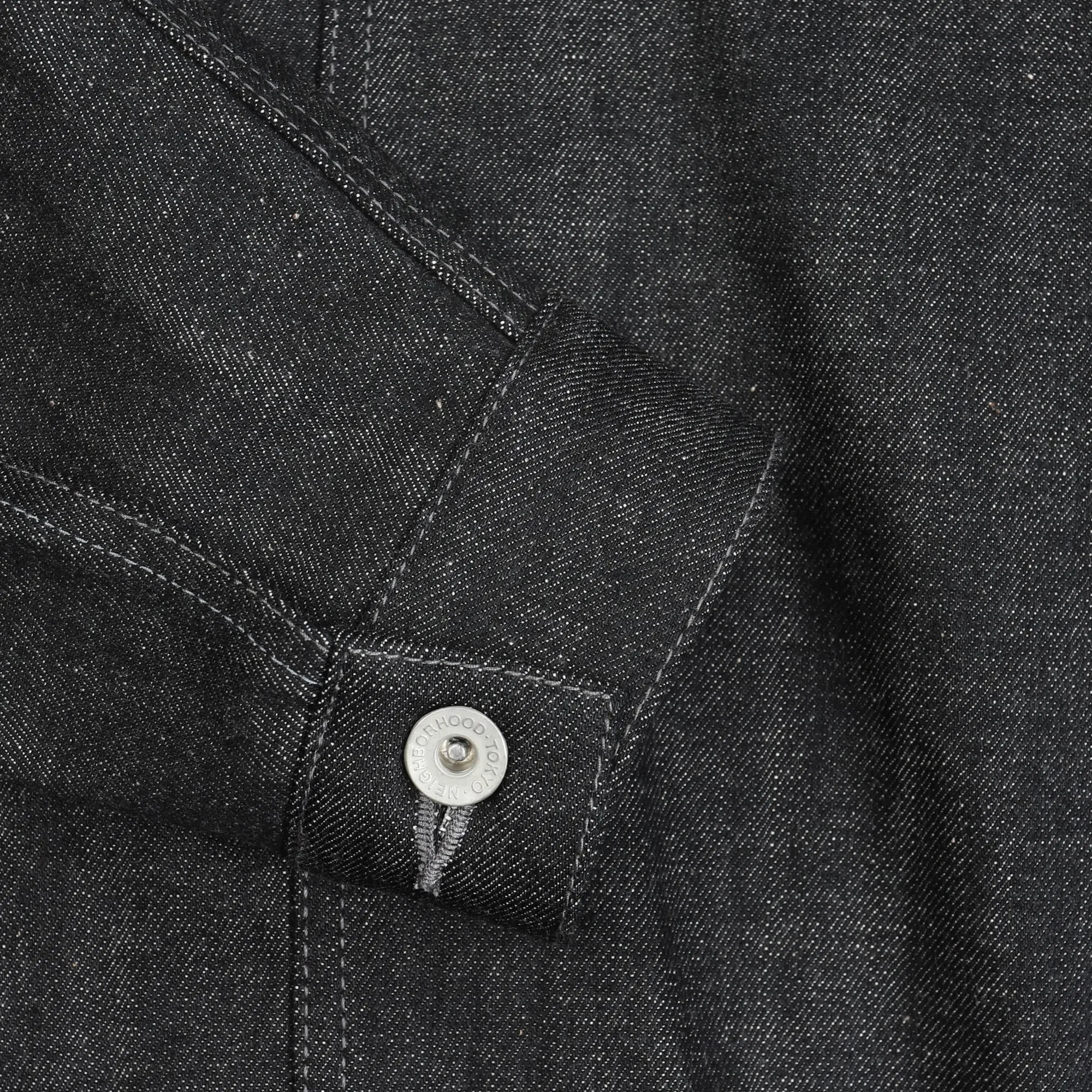 Neighborhood Rigid Denim Type-2 Jacket - Black