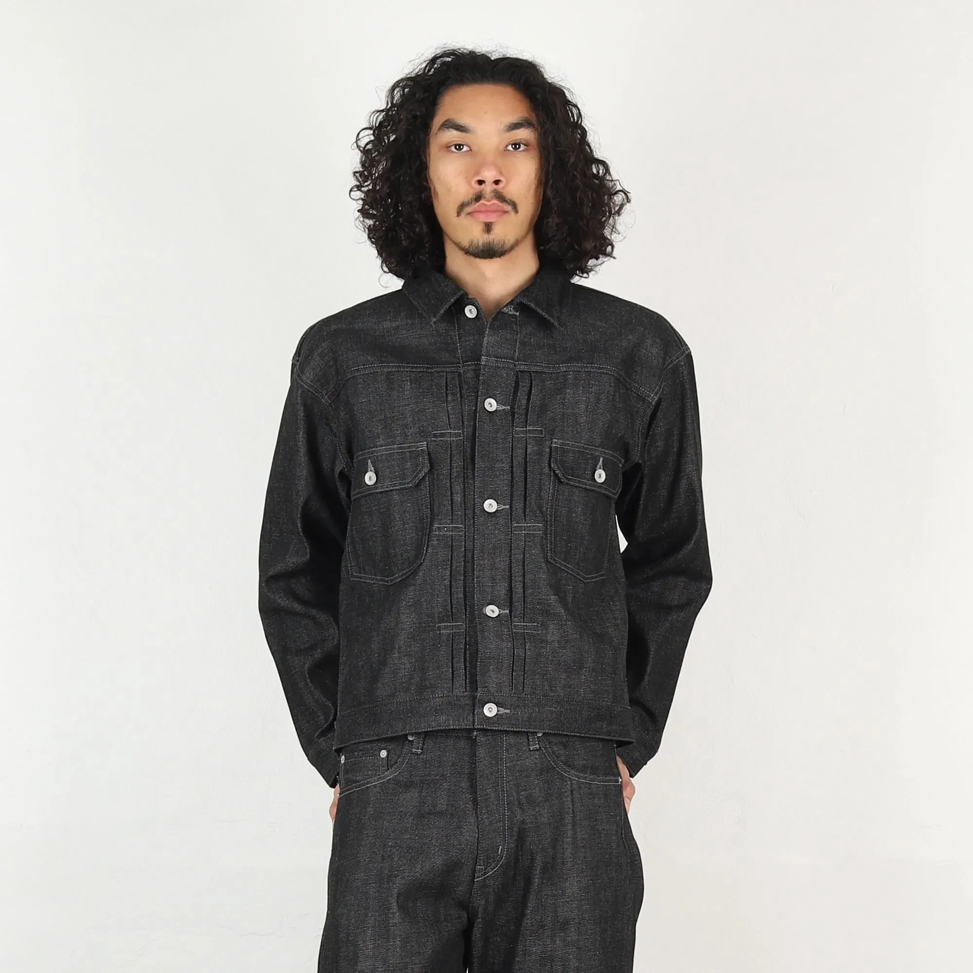Neighborhood Rigid Denim Type-2 Jacket - Black