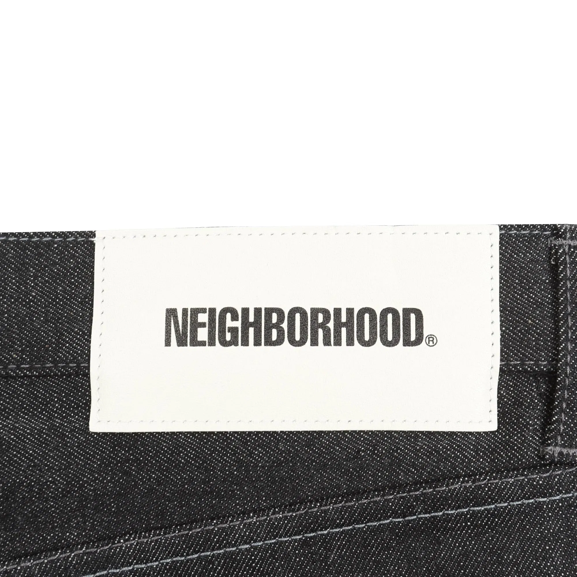 Neighborhood Rigid Denim DP Basic Pants - Black