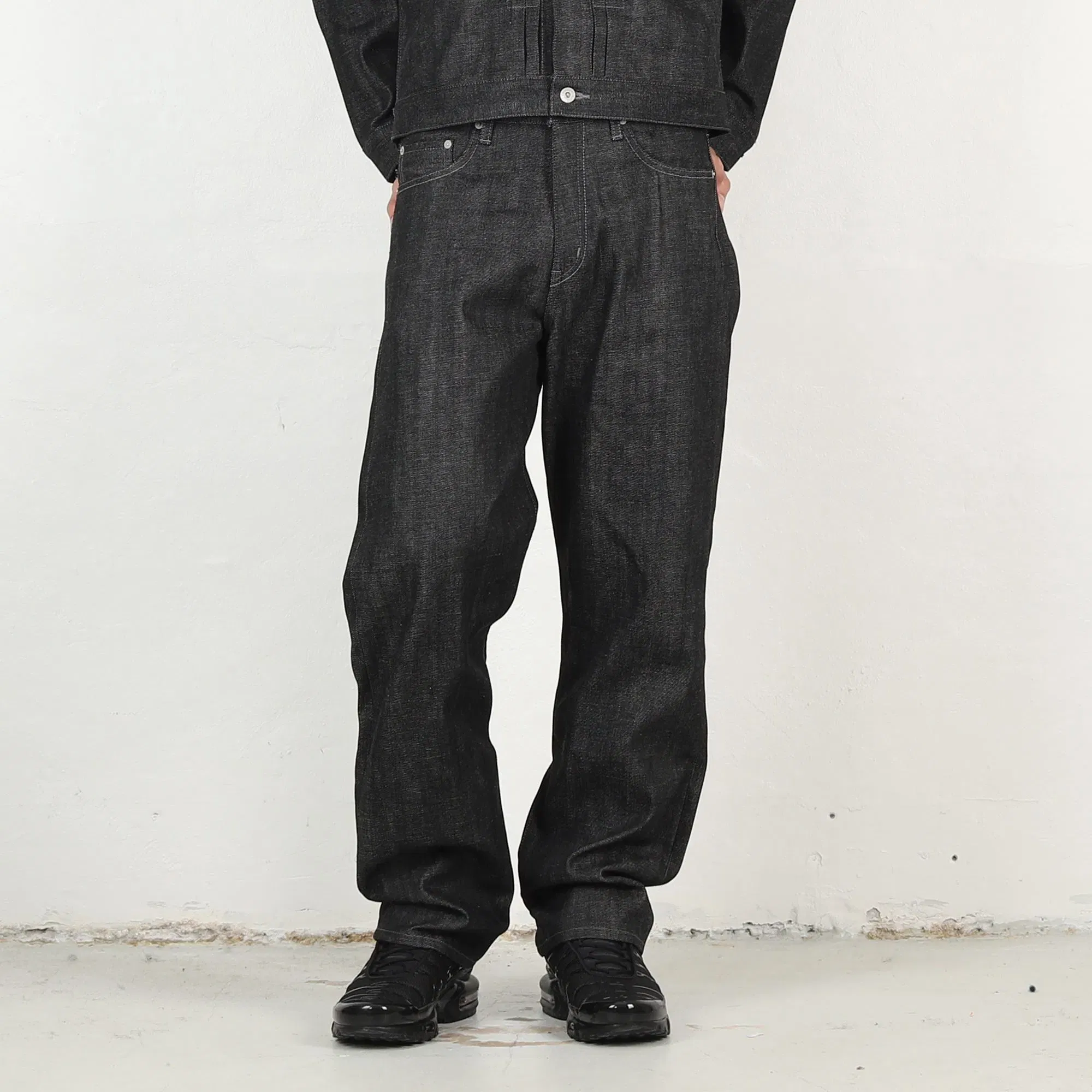 Neighborhood Rigid Denim DP Basic Pants - Black