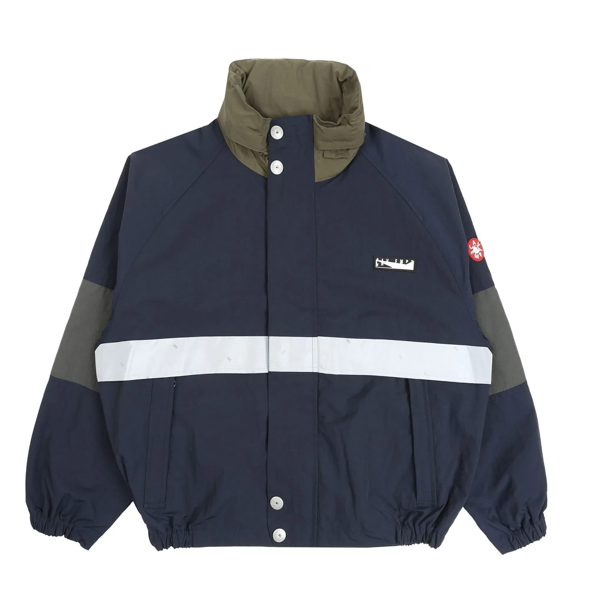 Cav Empt Reflect Tape Sailing Jacket - Navy