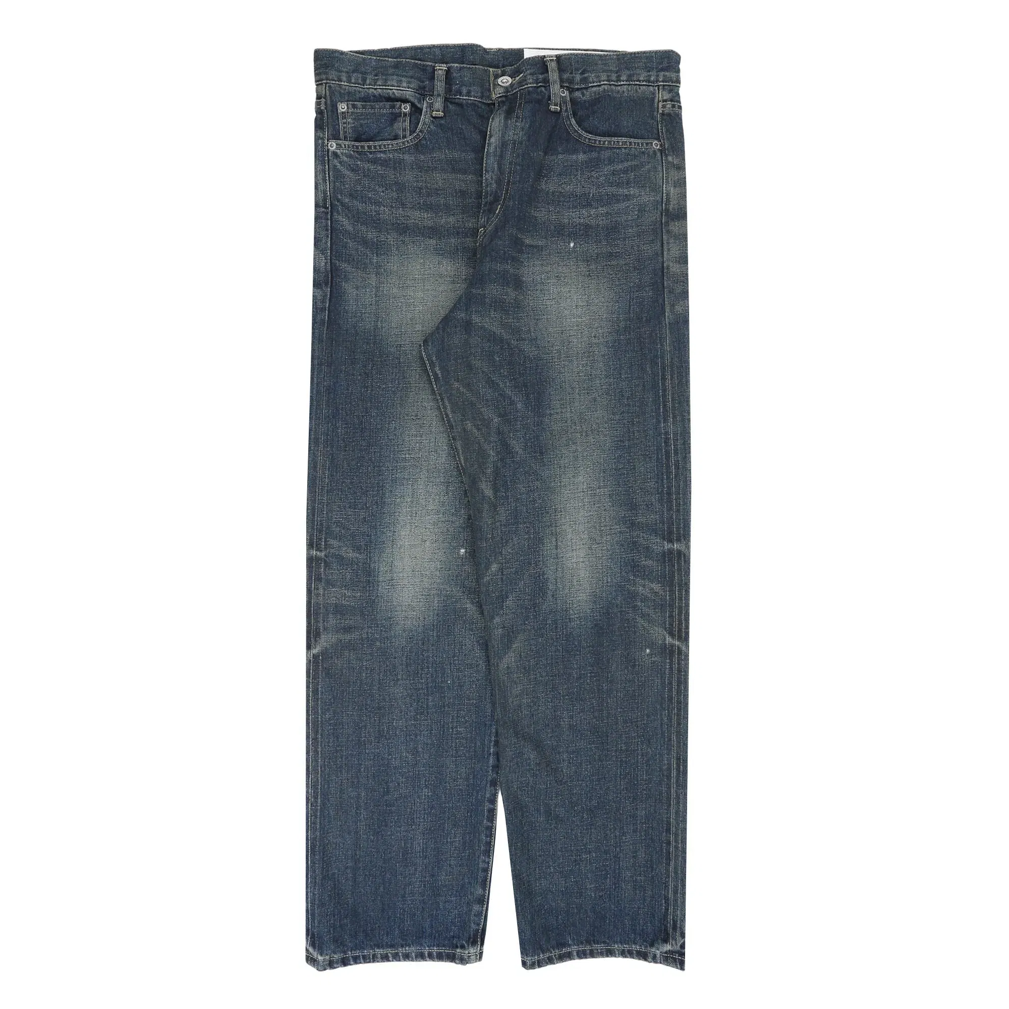 Neighborhood Washed Denim DP Basic Pants - Indigo