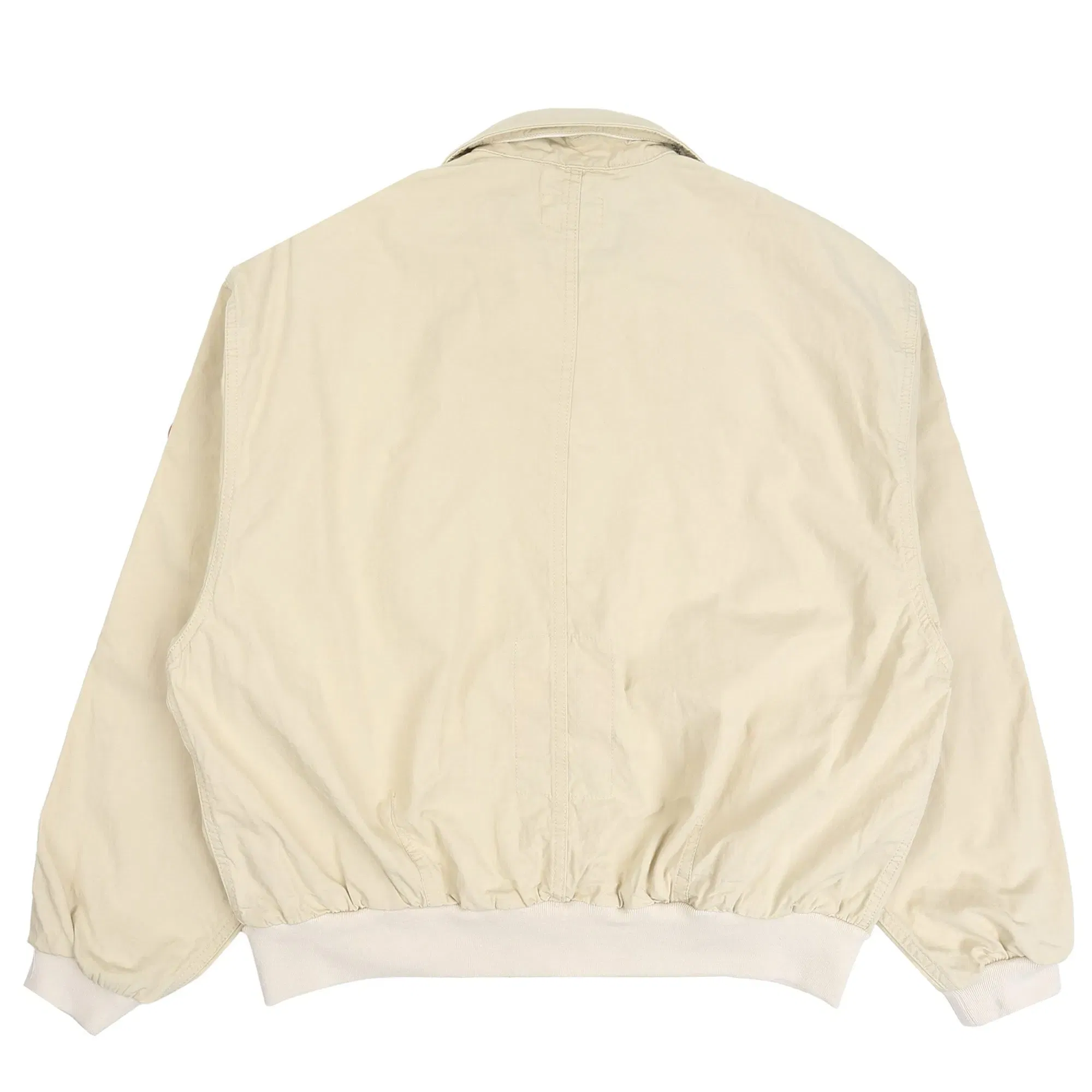 Cav Empt Washed Cotton Light Zip Jacket - Beige