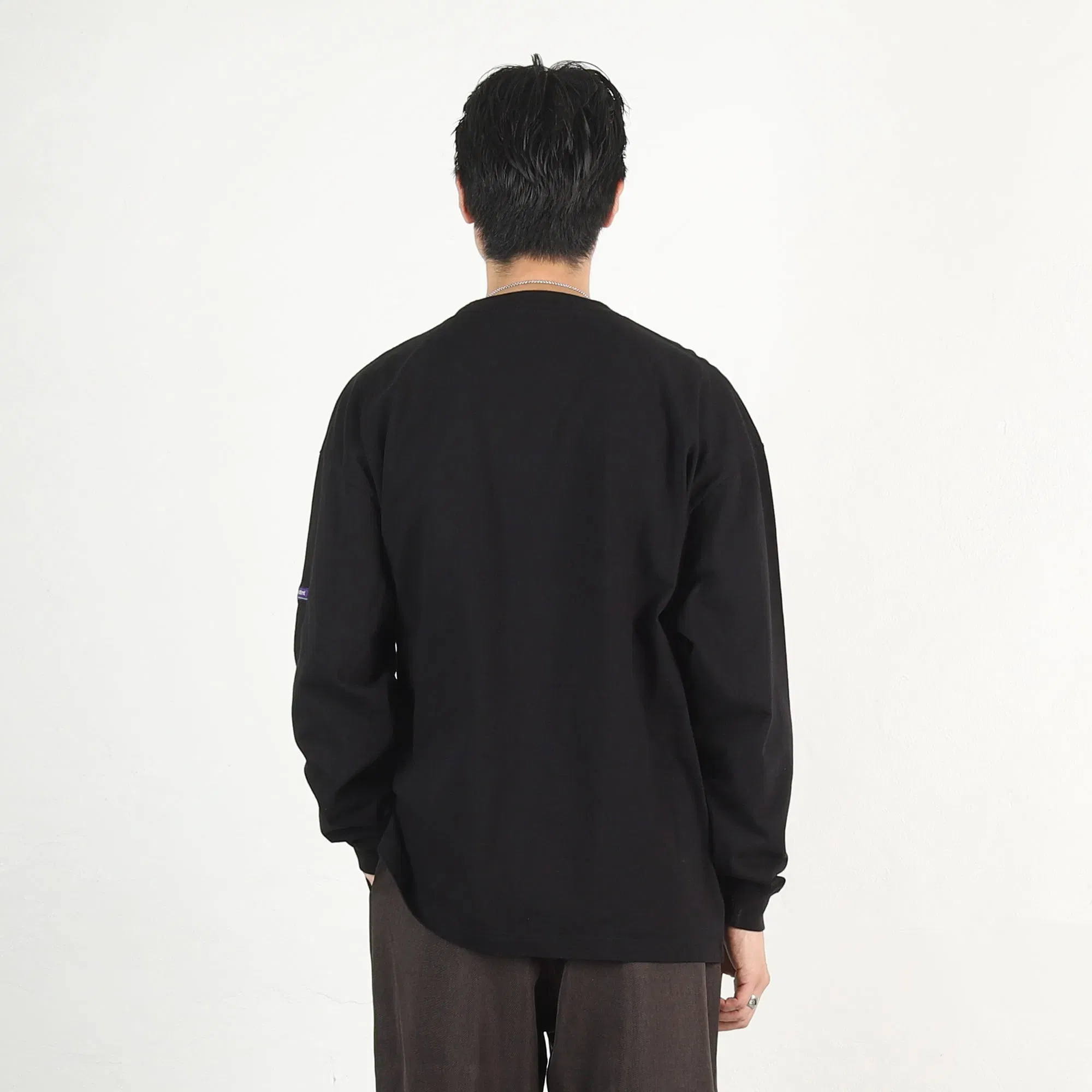 Descendant Horizon Organic LS T-Shirt - Black