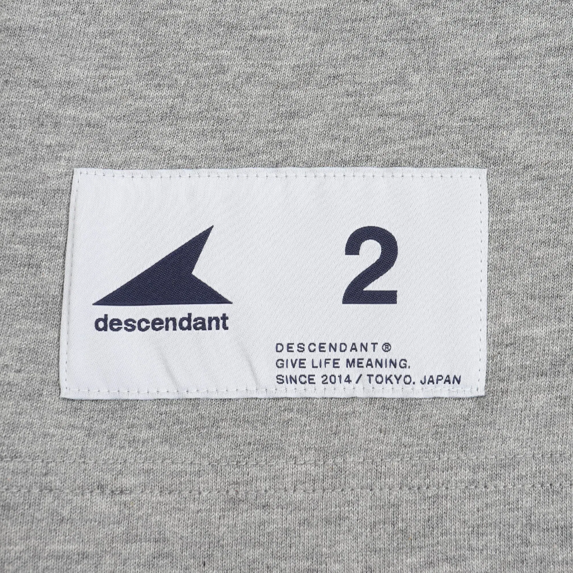 Descendant Horizon Organic SS T-Shirt - Grey