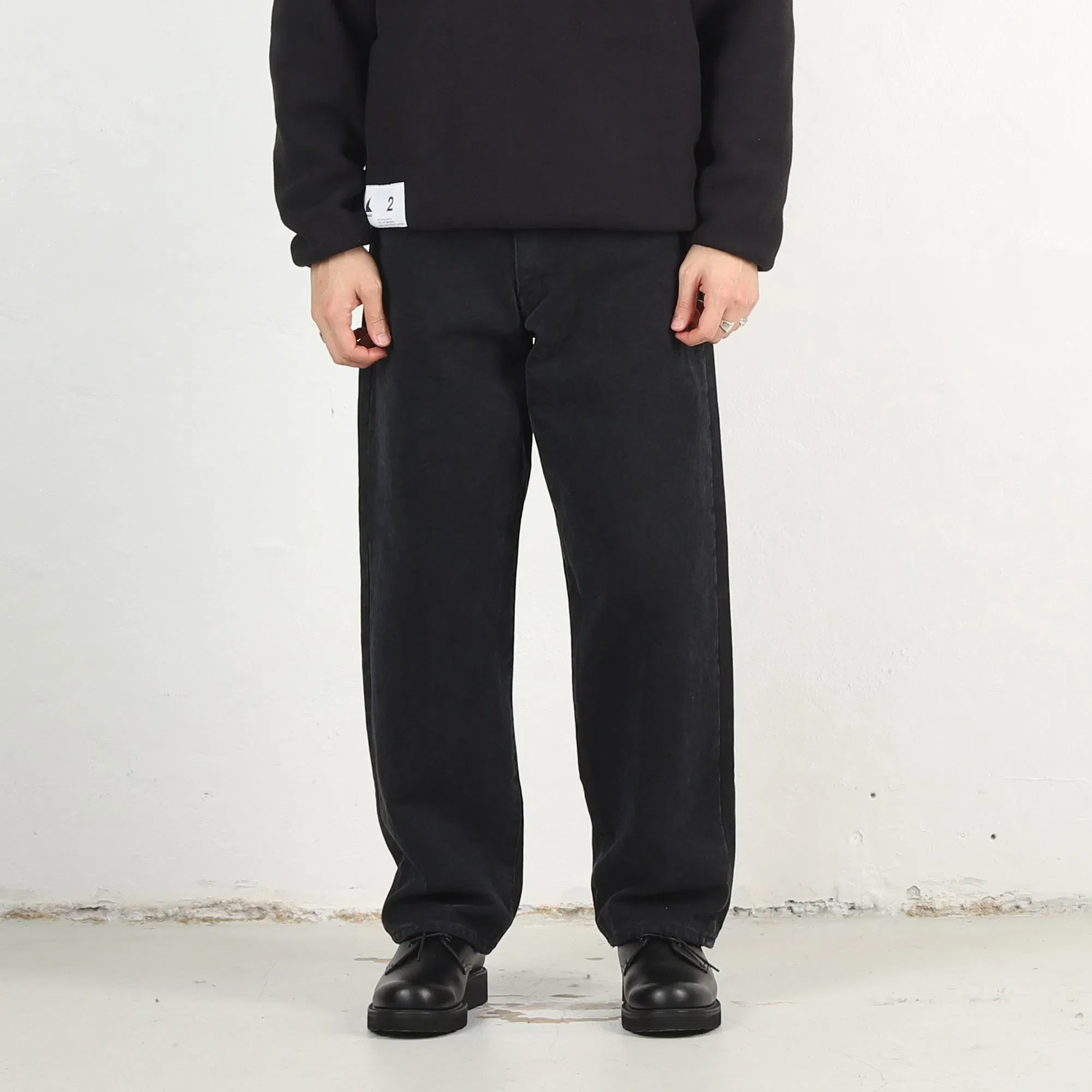 Descendant 1995 Duck Trousers Baggy - Black