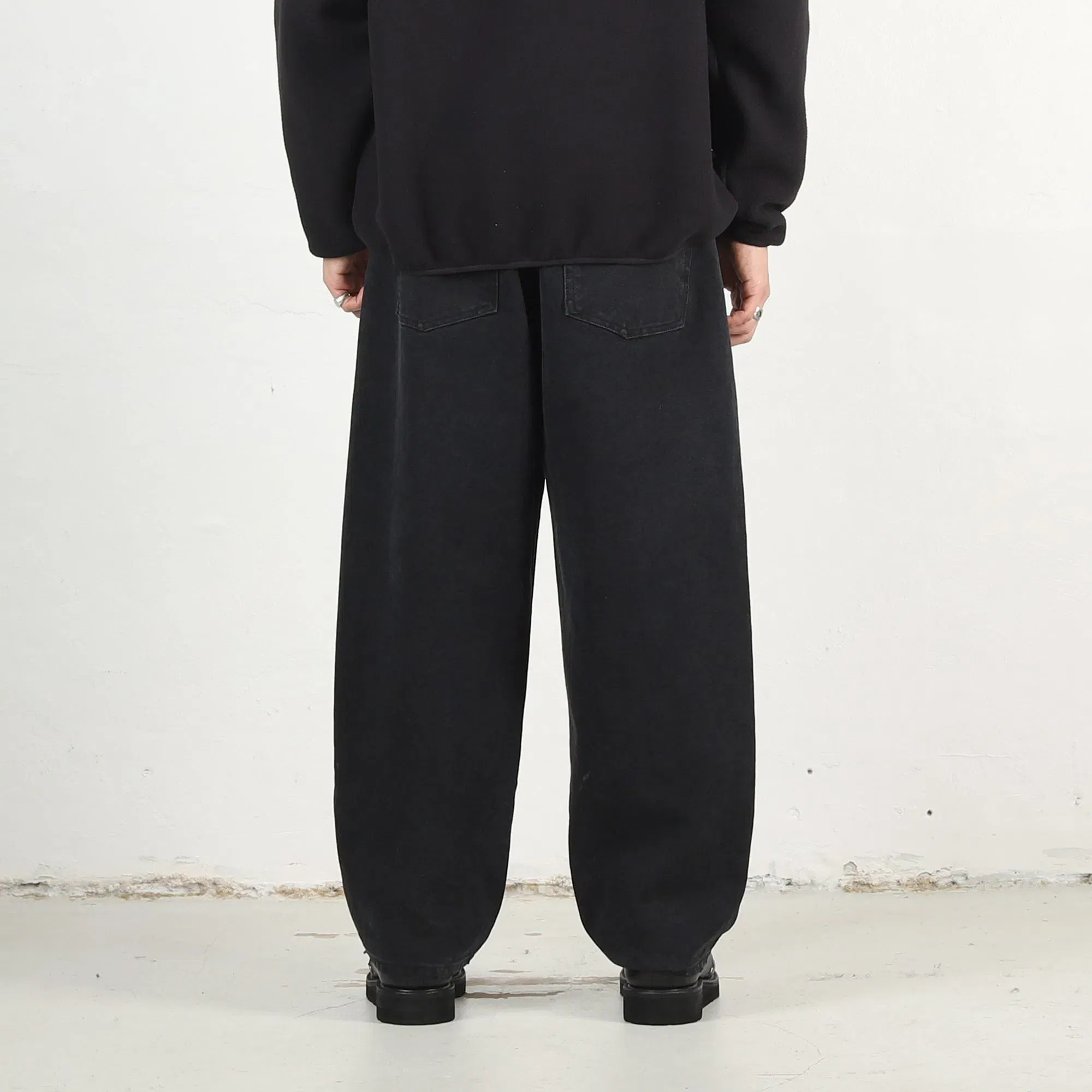 Descendant 1995 Duck Trousers Baggy - Black