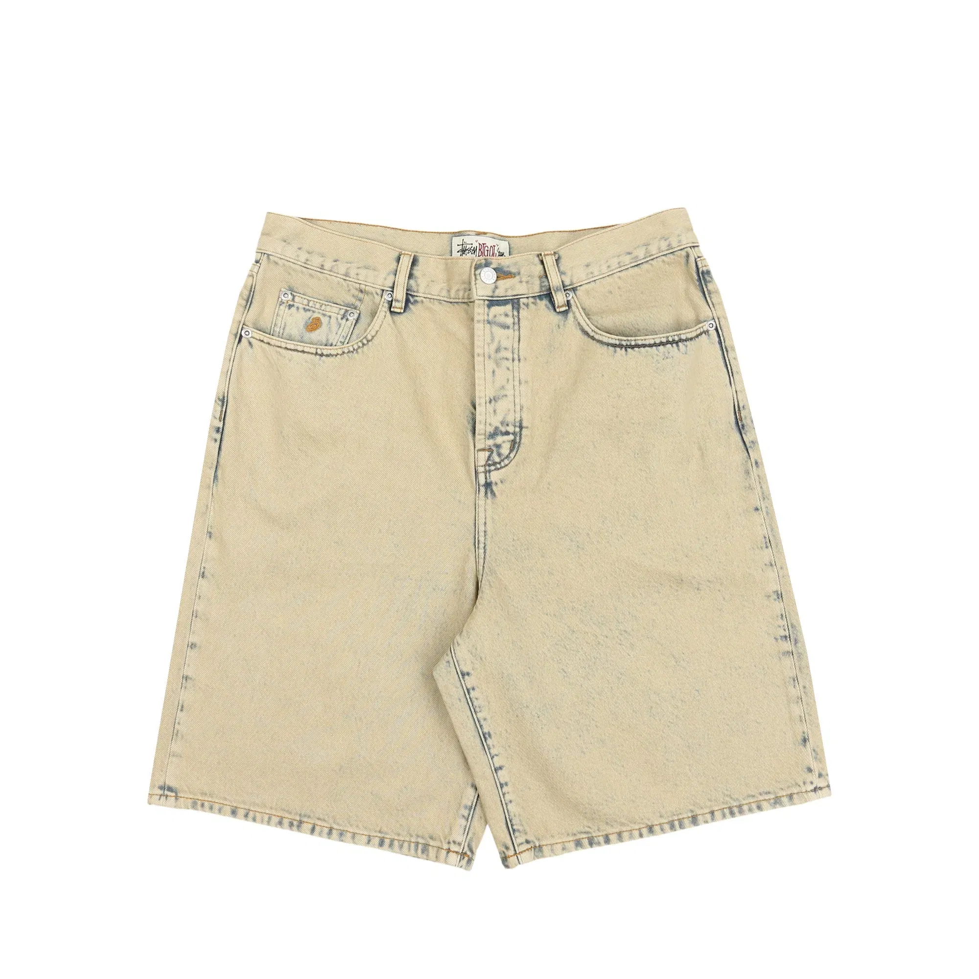 Stussy Big Ol Shorts Resin Denim- Resin Khaki