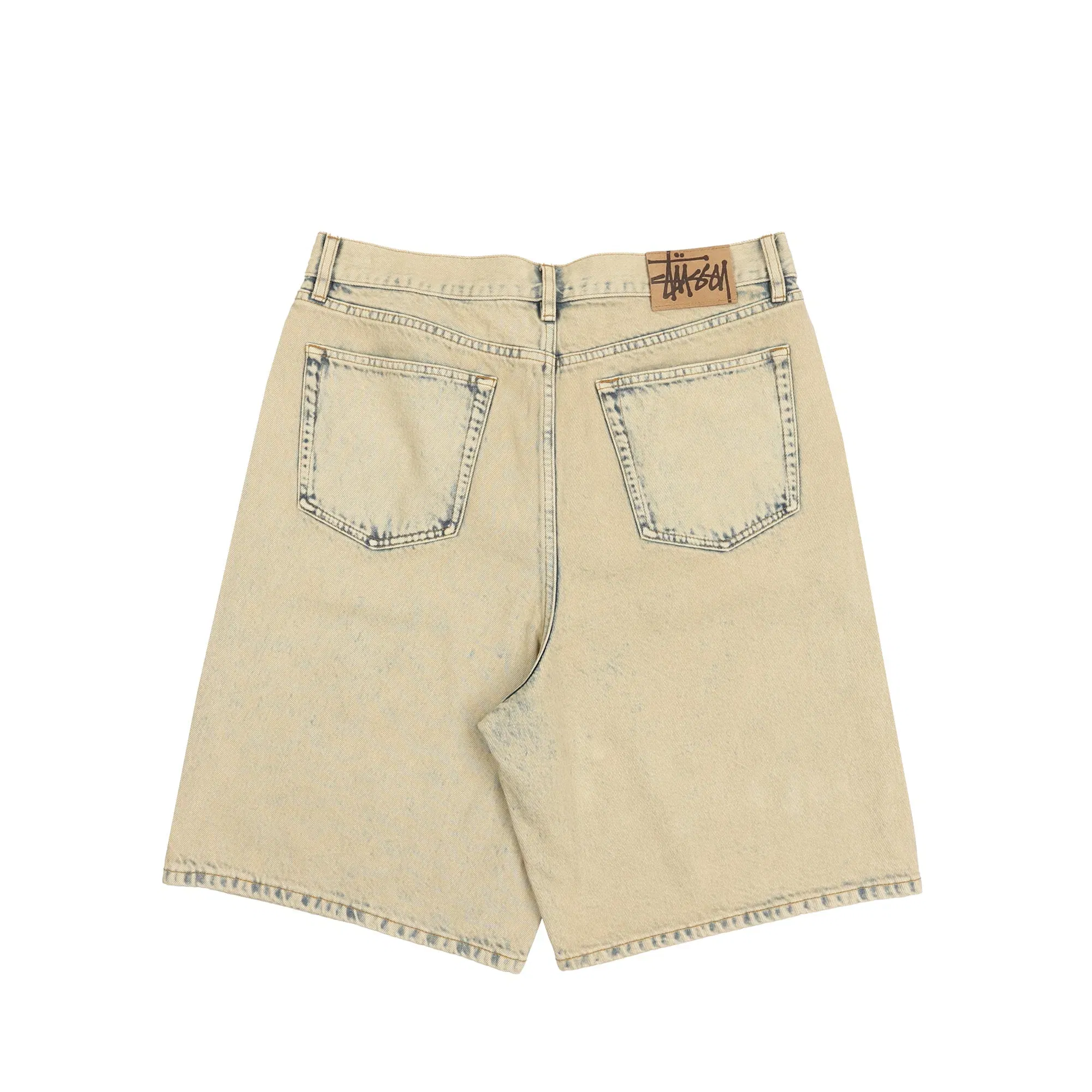Stussy Big Ol Shorts Resin Denim- Resin Khaki