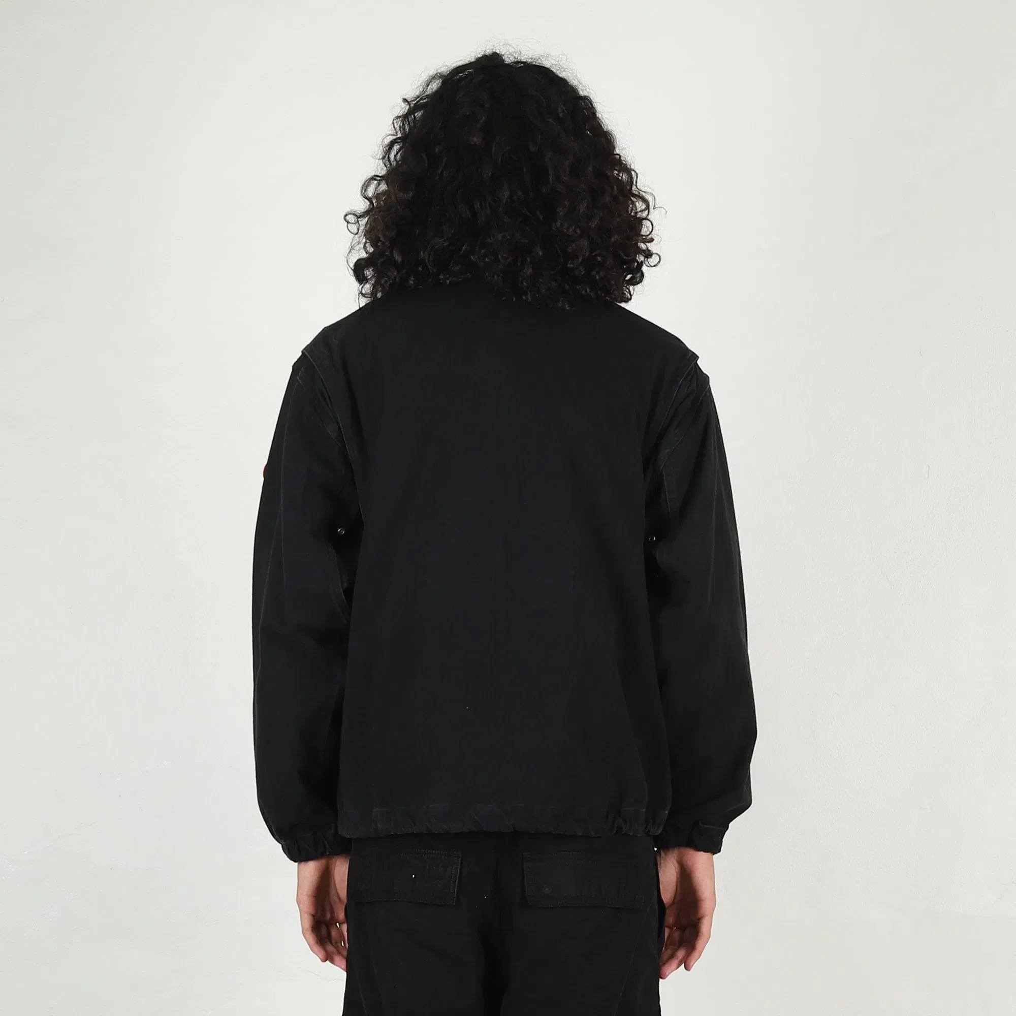 Cav Empt Canvas Casual Zip Jacket - Black