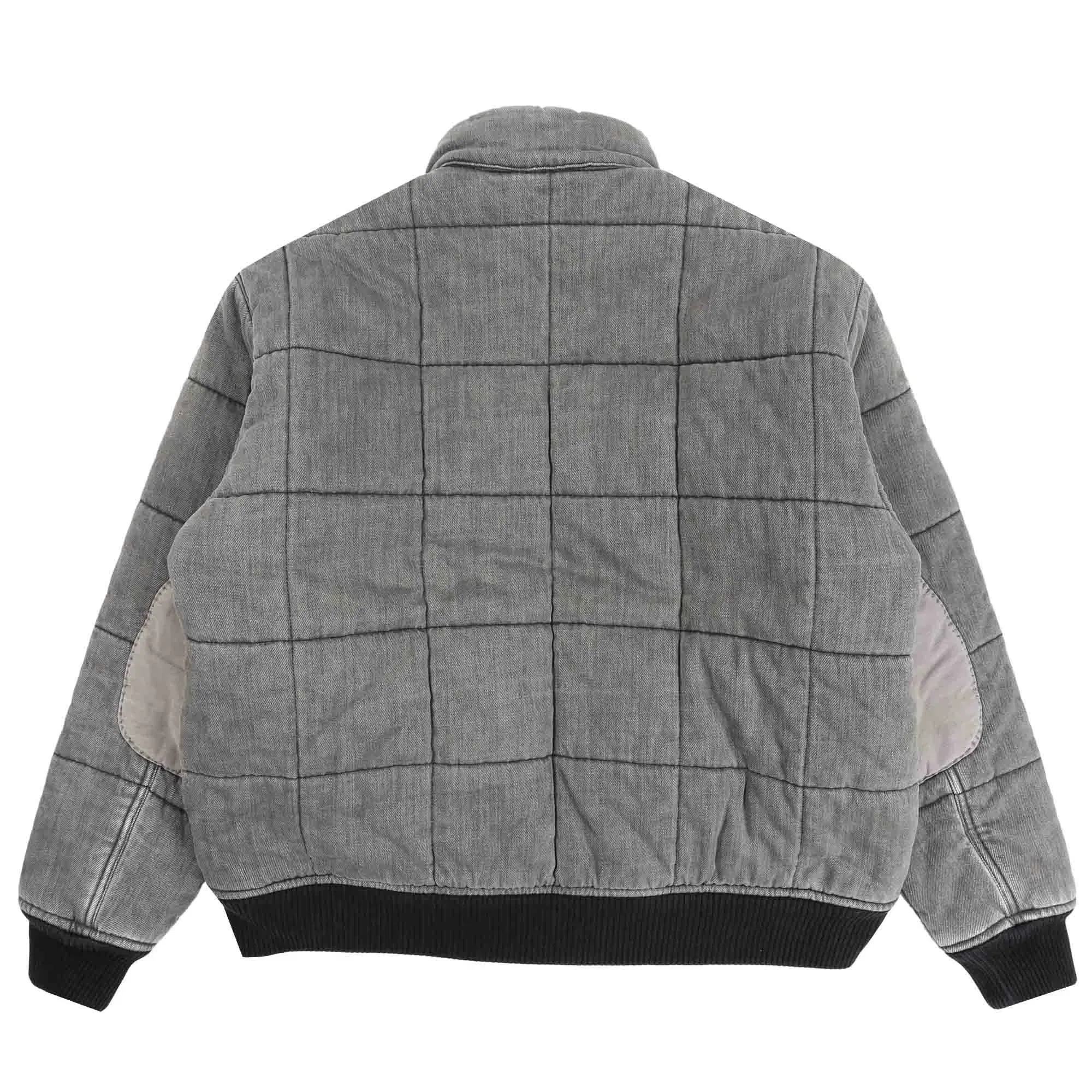CHITO Base Quilted Jacket - Washed Black