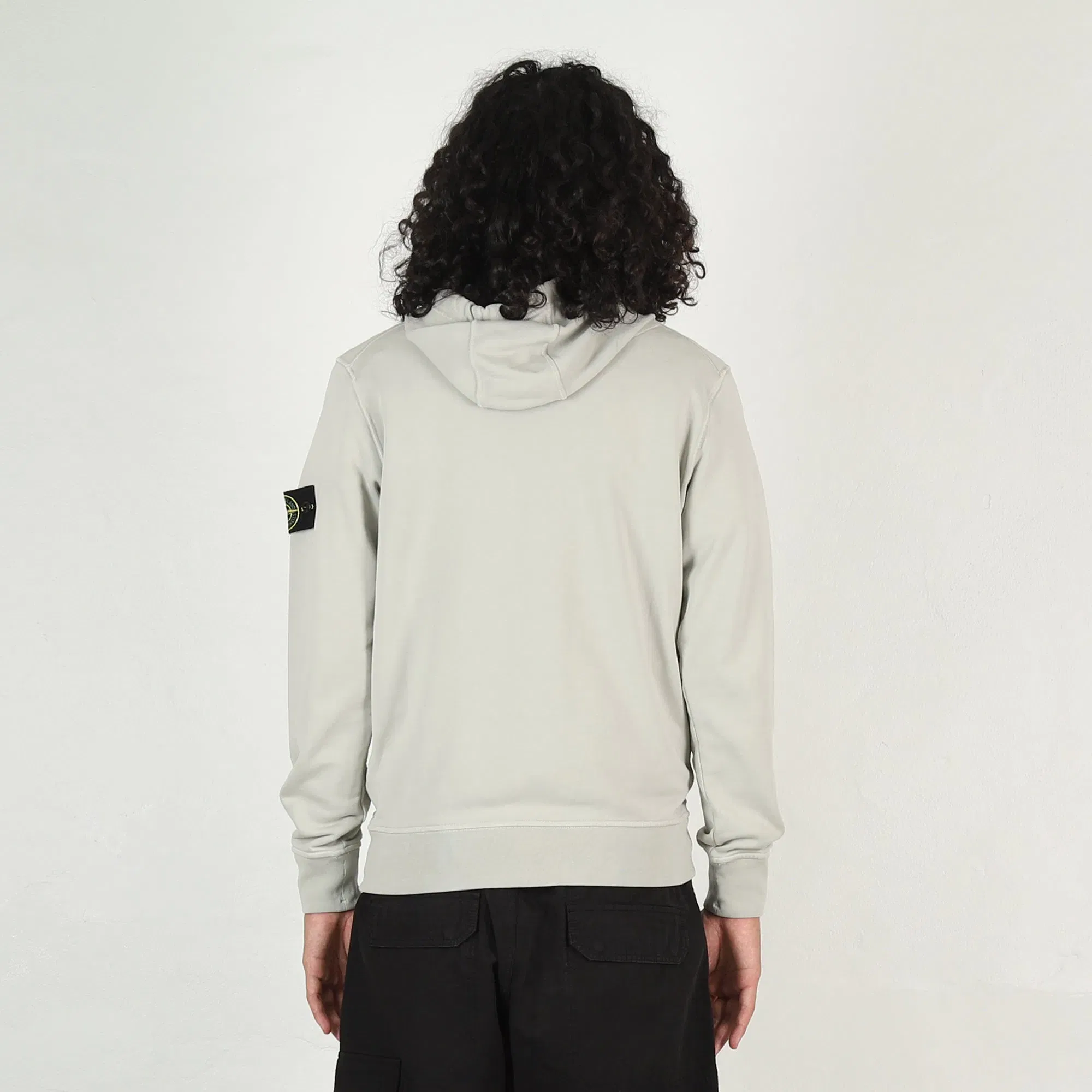 Stone Island 6100062 Hoodie - Pearl Grey
