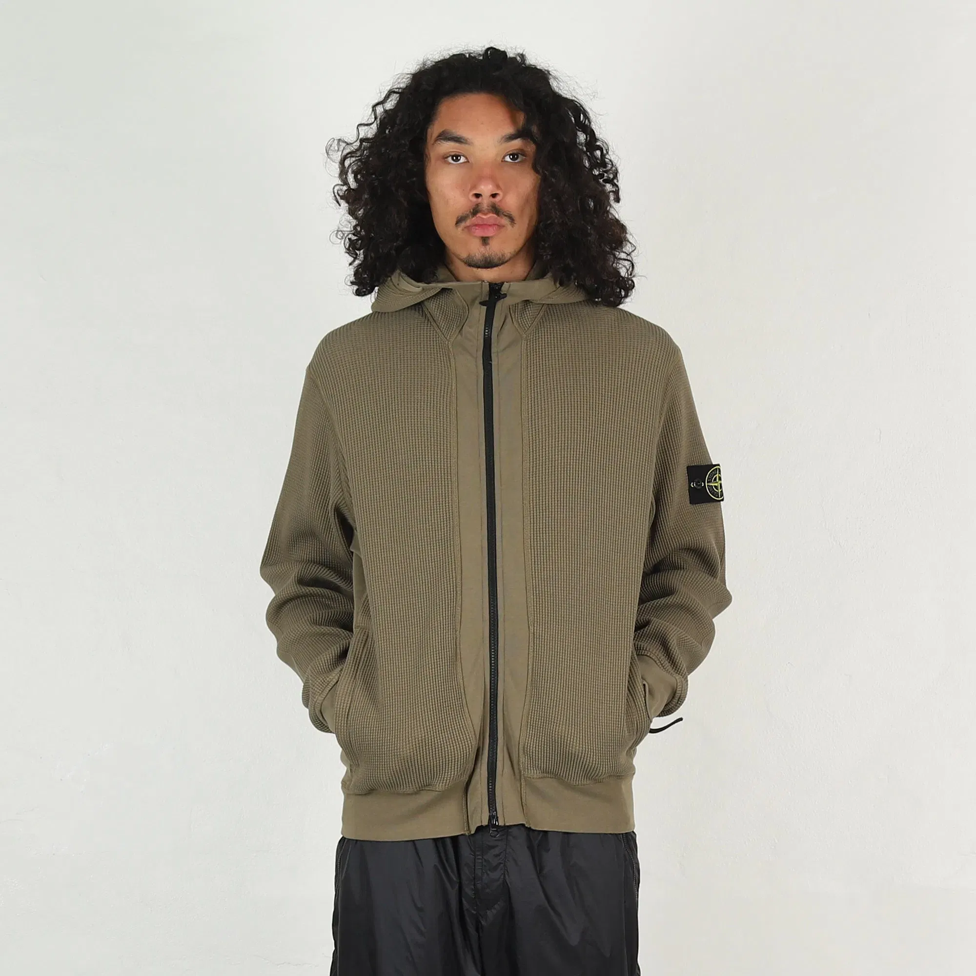 Stone Island 6100058 Hoodie - Military Green