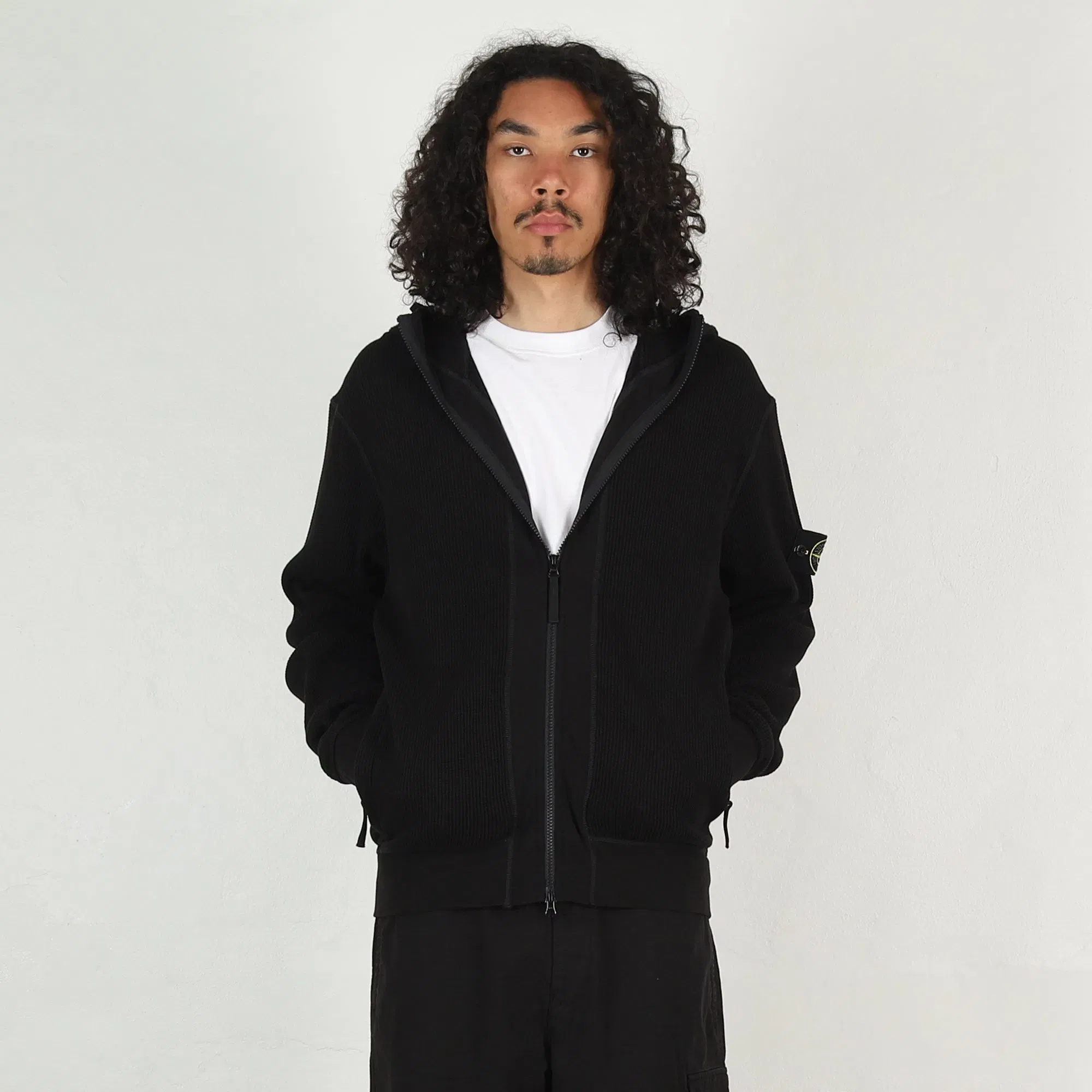 Stone Island 6100058 Hoodie - Black