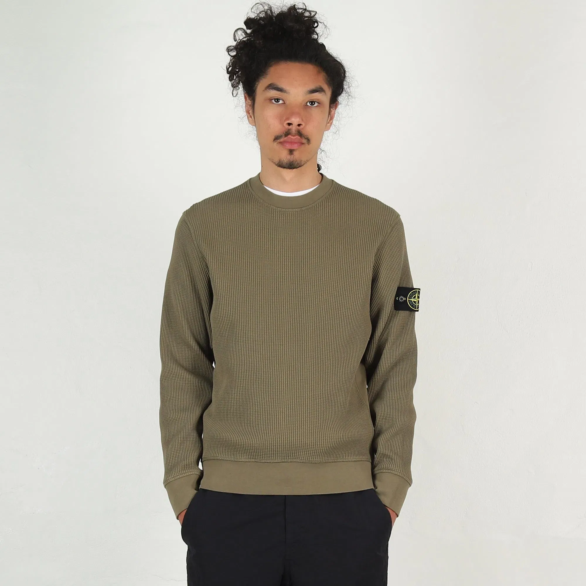 Stone Island 6100056 Sweatshirt - Military Green